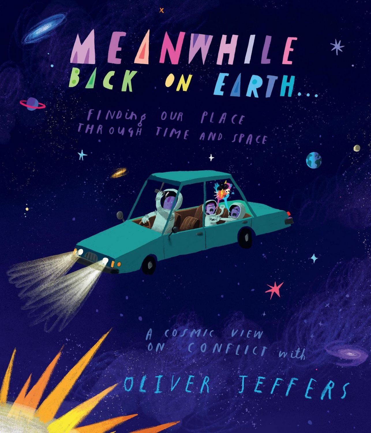 Meanwhile Back on Earth / Oliver Jeffers