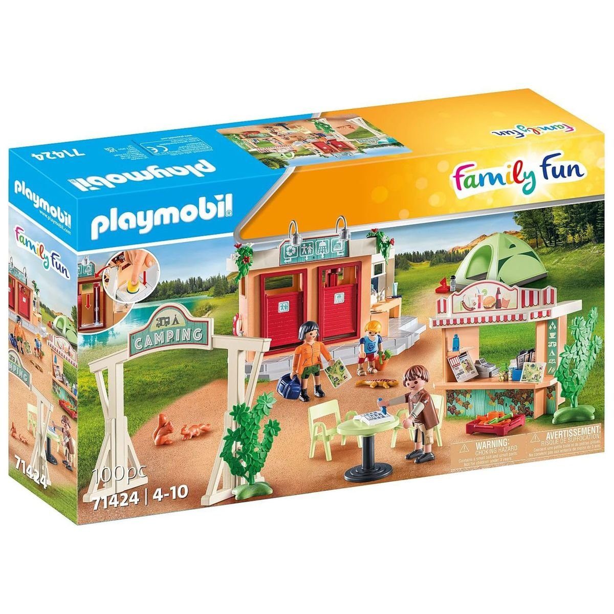 Playmobil® Spielwelt PLAYMOBIL® 71424 - Family Fun - Campingplatz