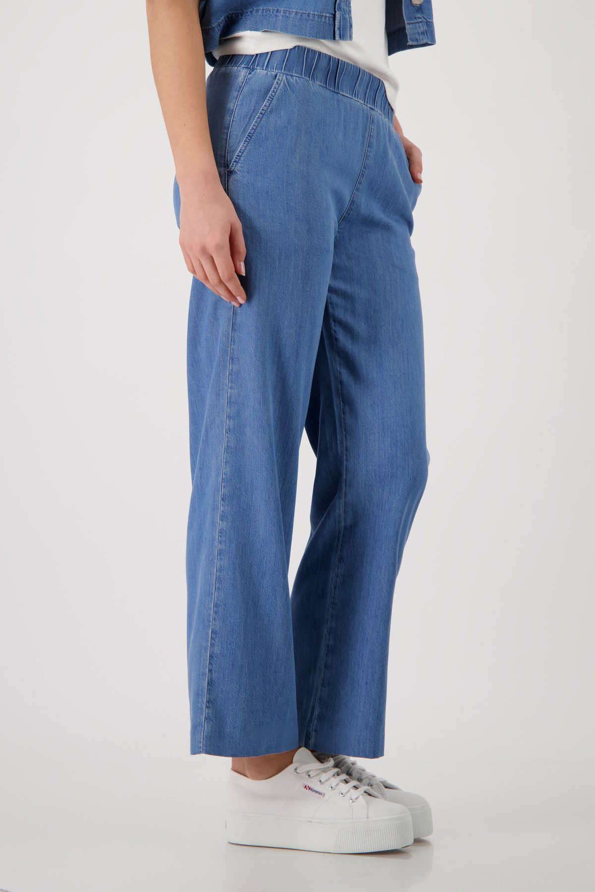 Monari Culotte Regular fit mit elastischem Bund