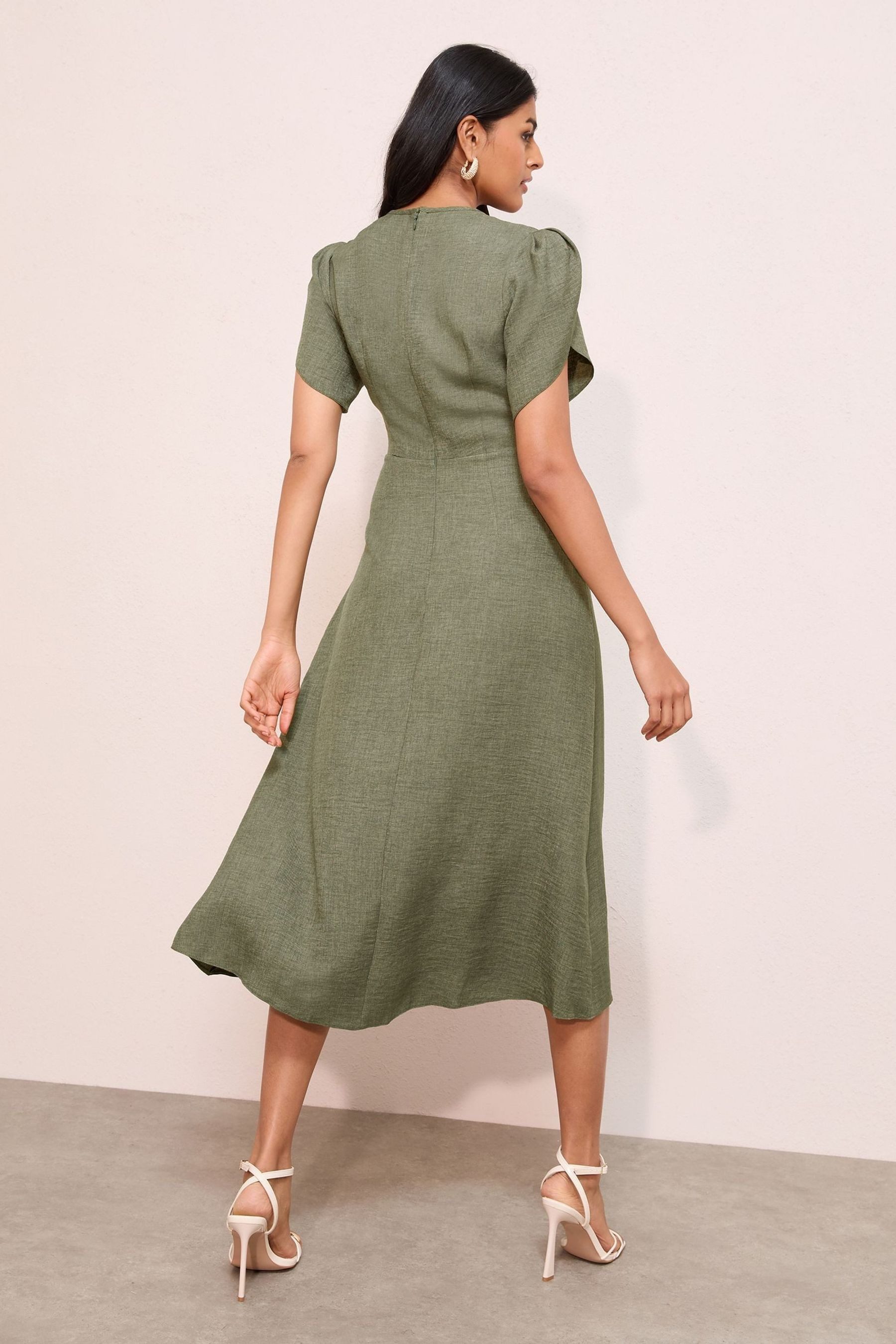 Friends Like These Midikleid Friends Like These A-Linien-Midikleid mit Gürt günstig online kaufen