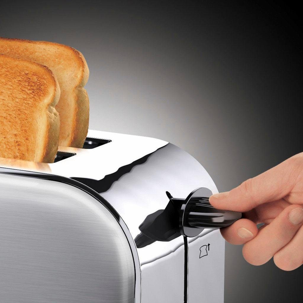 W Adventure RUSSELL Toaster 2 HOBBS 23610-56, für Scheiben, 2 Schlitze, lange 1600
