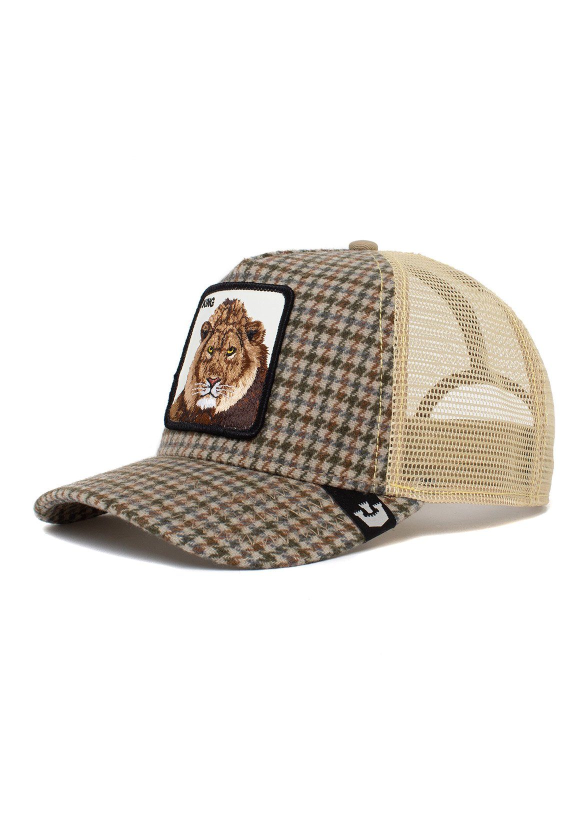 GOORIN Bros. Trucker Cap Goorin Bros. Trucker Cap LODGE KING Olive Beige Mehrfarbig