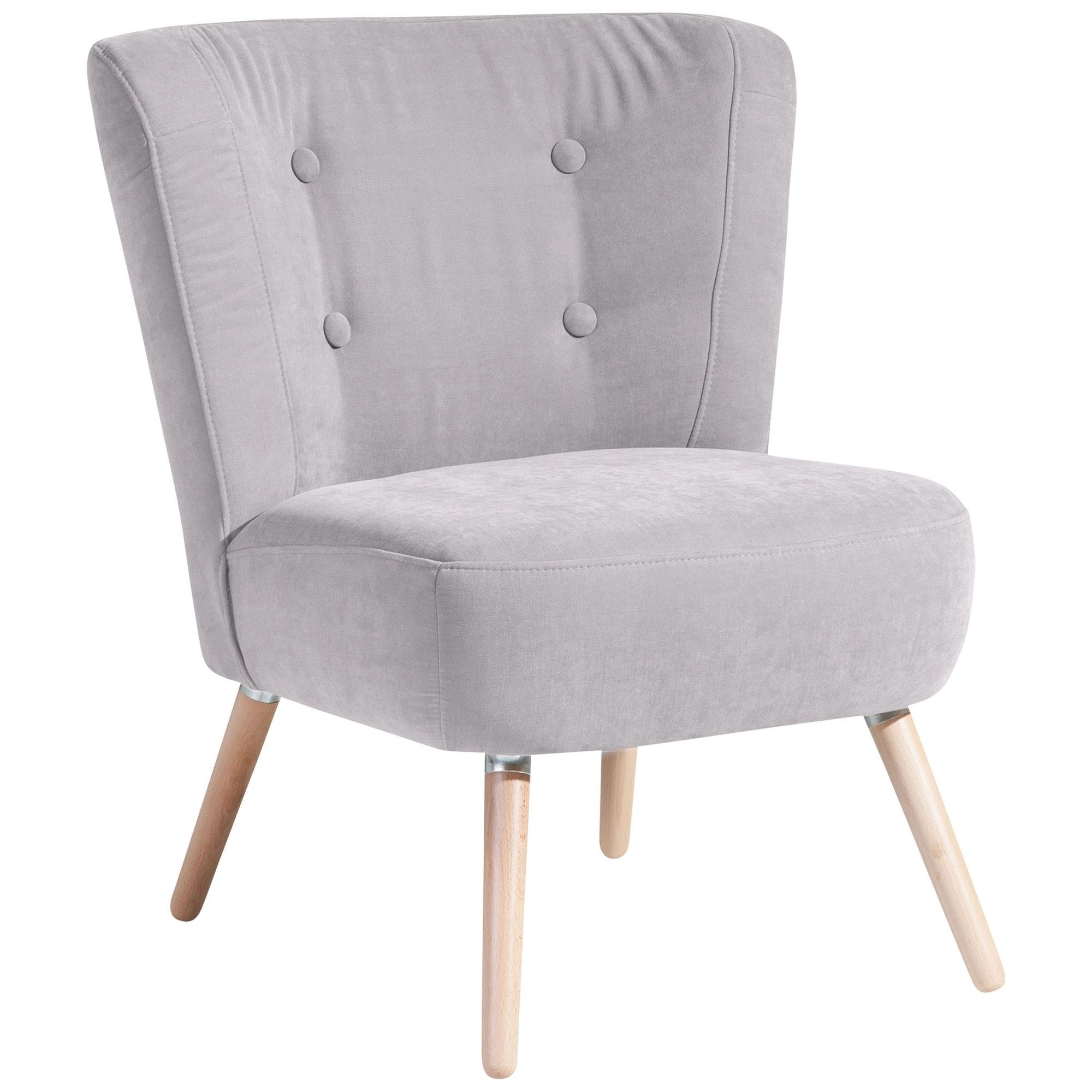 Kessel Buche aufm Kostenlosem Sessel Bezug Kassi / natur 22380 1-St), Veloursstoff (Sparpreis silber inkl. verarbeitet,bequemer Sitz Versand, 58 Sessel hochwertig
