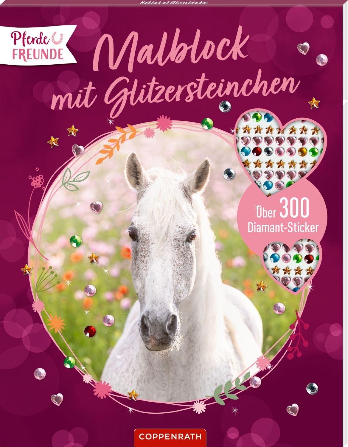 Malblock mit Glitzersteinchen / Christiane Slawik, Philipp Ross