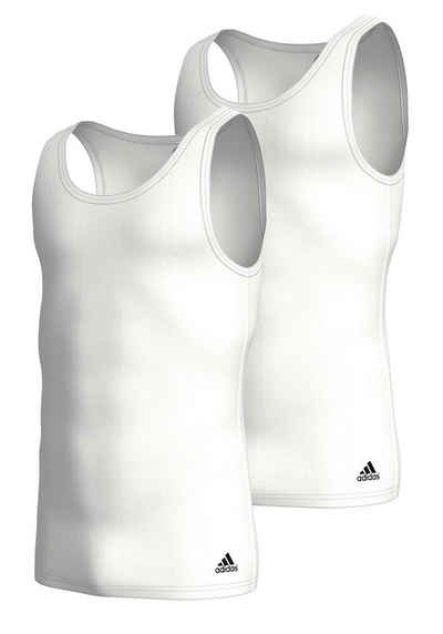adidas Sportswear Unterhemd "Active Flex Cotton" (2er-Pack) mit multidimensionalem Stretch, Slim Fit