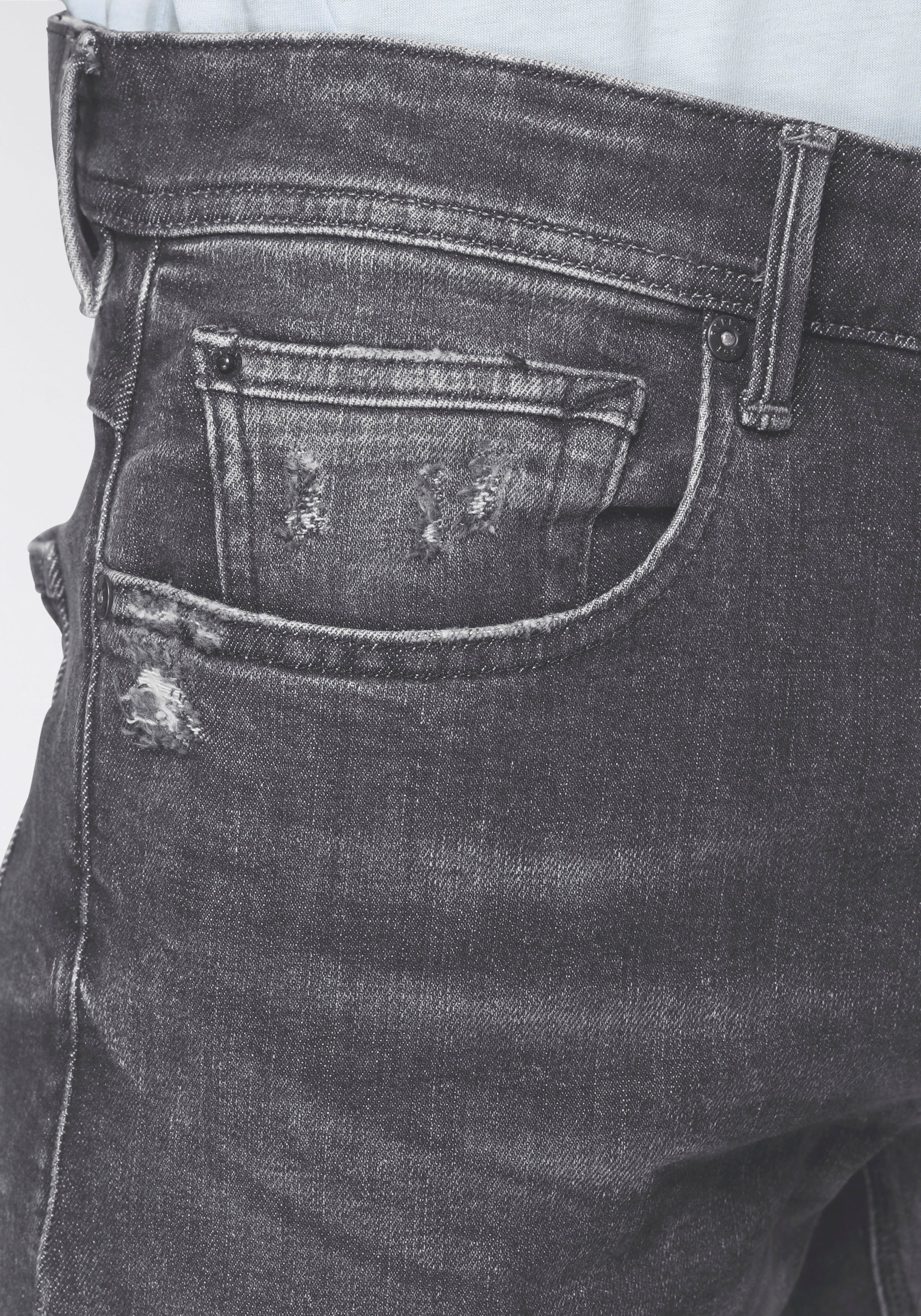 Replay grey-wash ANBASS Slim-fit-Jeans HYPERFLEX BIO