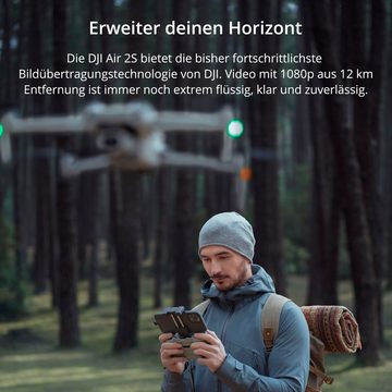 DJI AIR 2S Fly More Combo Drohne (5,4K, 5,4K Video, Hindernisvermeidung in 4 Richtungen, 31-Min Flugzeit)