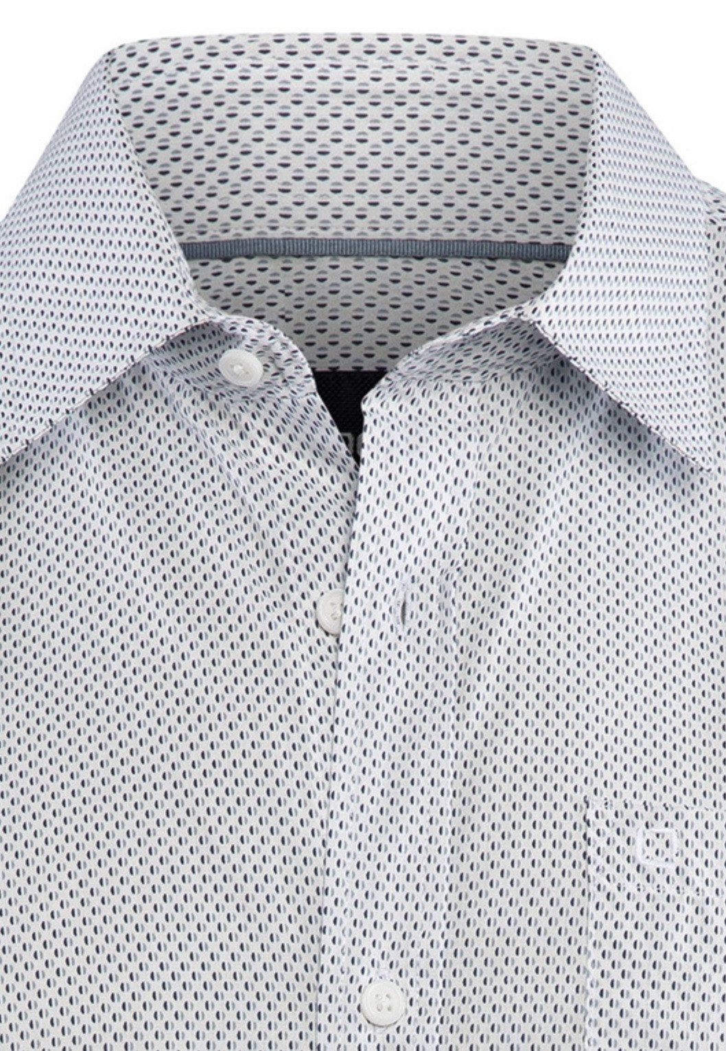 Stooker Men Kurzarmhemd HUDSON Kurzarm-Hemd Stooker HUDSON Herren Kurzarmhemd Regular Fit