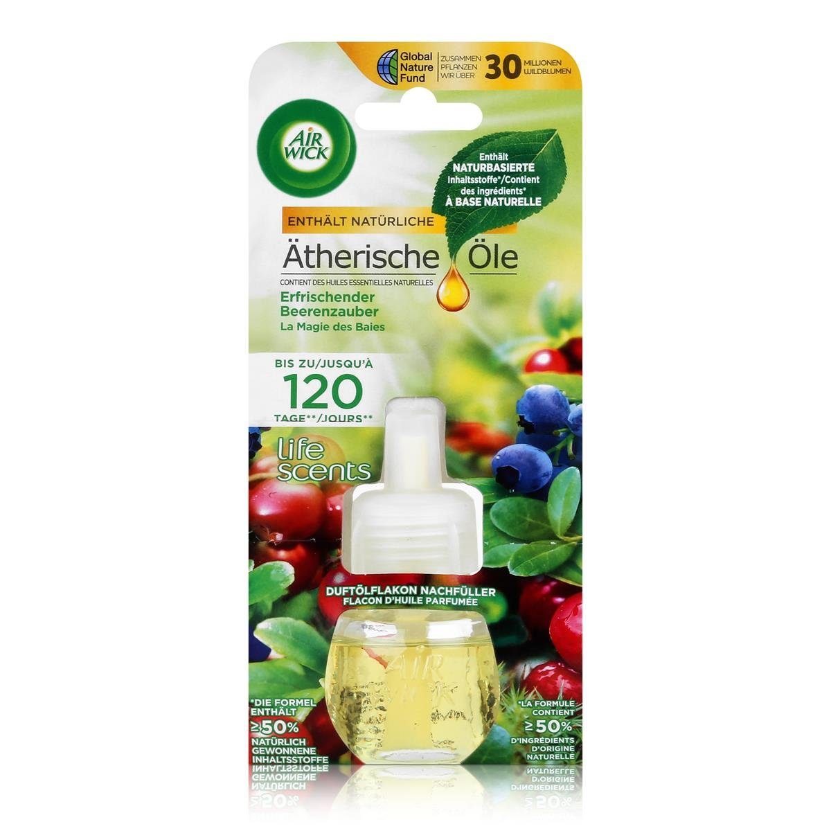 Air Wick Raumduft Air Wick Duftölflakon Erfrischender Beerenzauber 19ml - Raumduft (1er