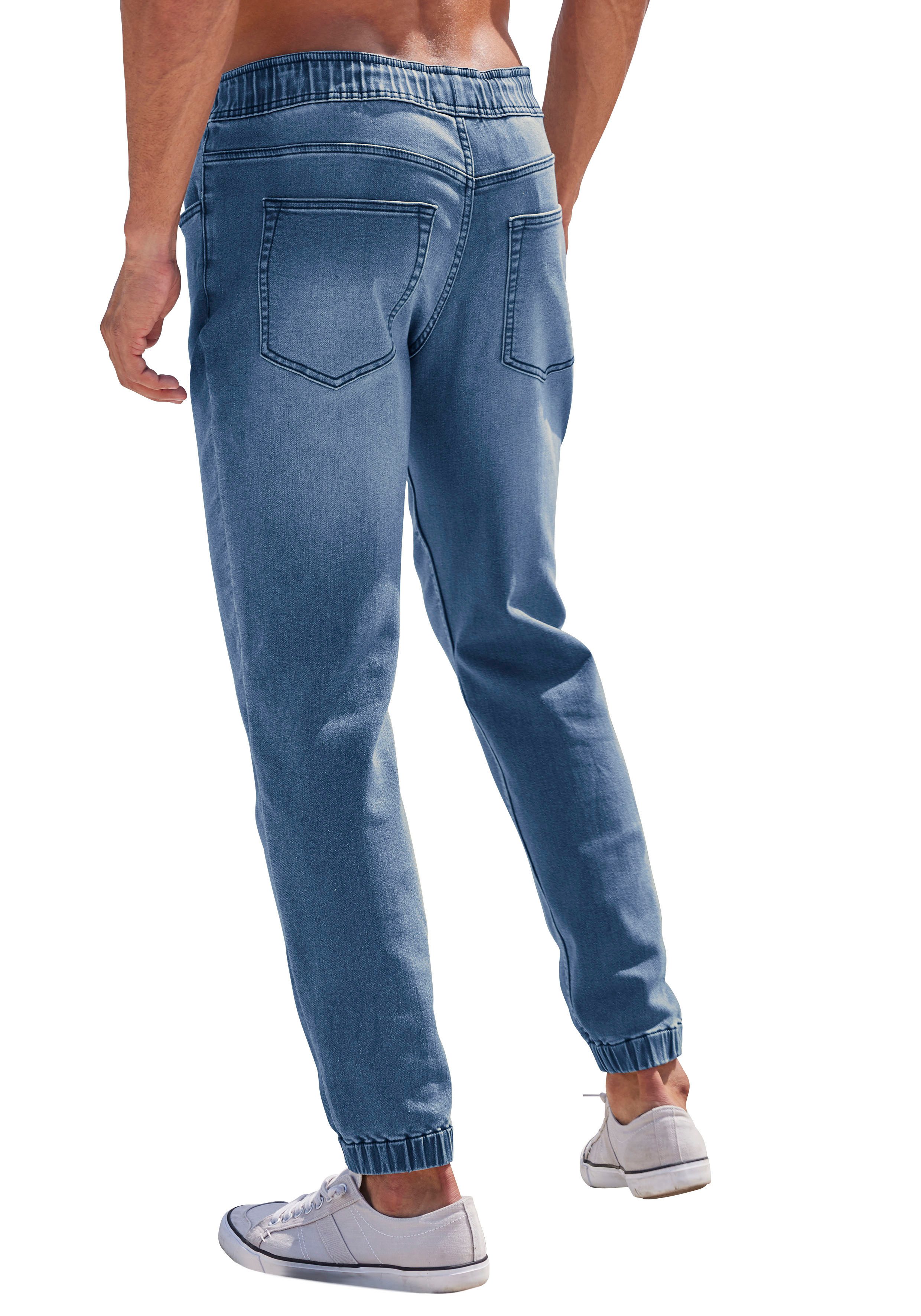 John Devin Jogger Pants Jogg Pants Joggpants mit elastischem Bund aus weicher Stretch-Qualität