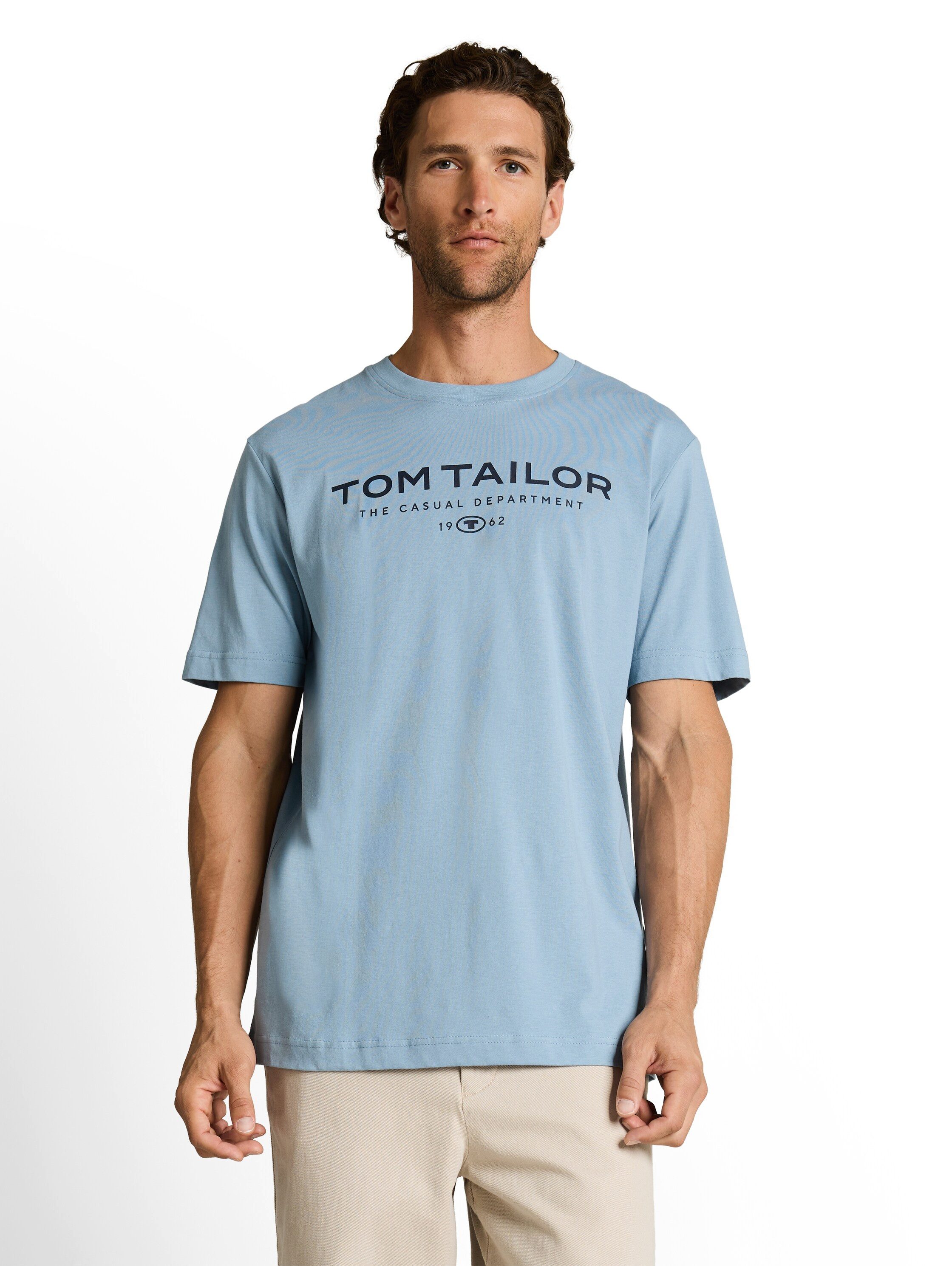 TOM TAILOR T-Shirt Sommershirt mit Frontprint