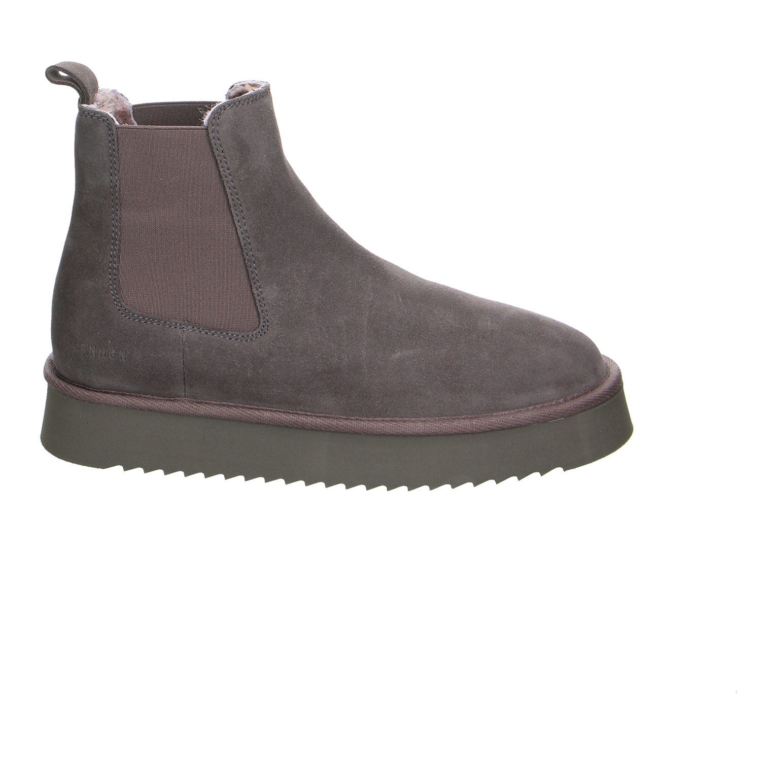 Copenhagen Studios Copenhagen Velour Stiefeletten grau Winterstiefelette