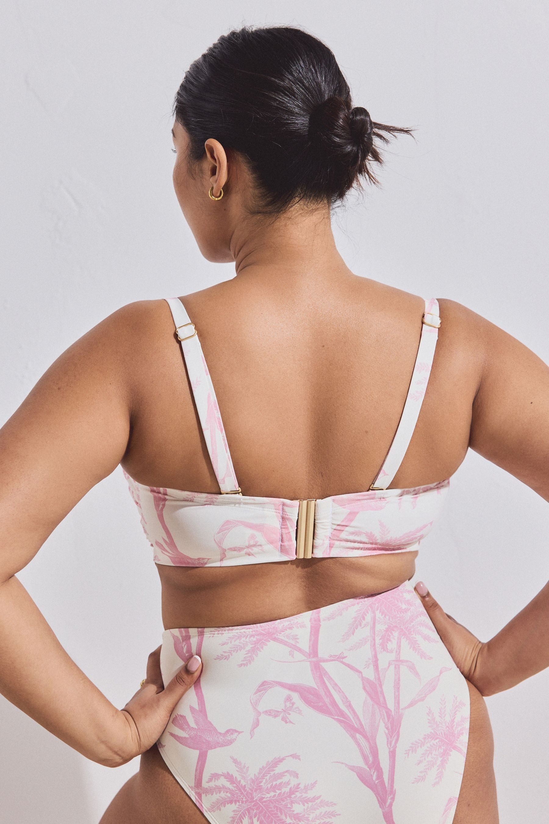 Next Bandeau-Bikini-Top F-K Twist Bandeau-Bikinitop mit Bügel (1-St)