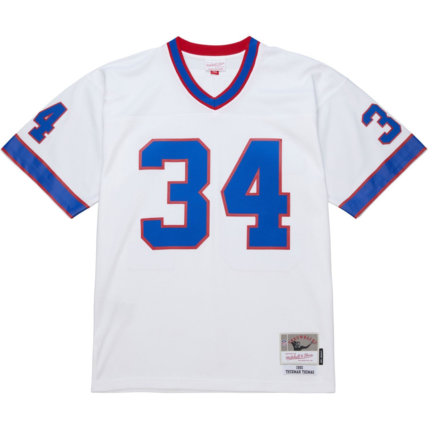 Mitchell & Ness Footballtrikot NFL Legacy Jersey Buffalo Bills 1990 Thurman Thom