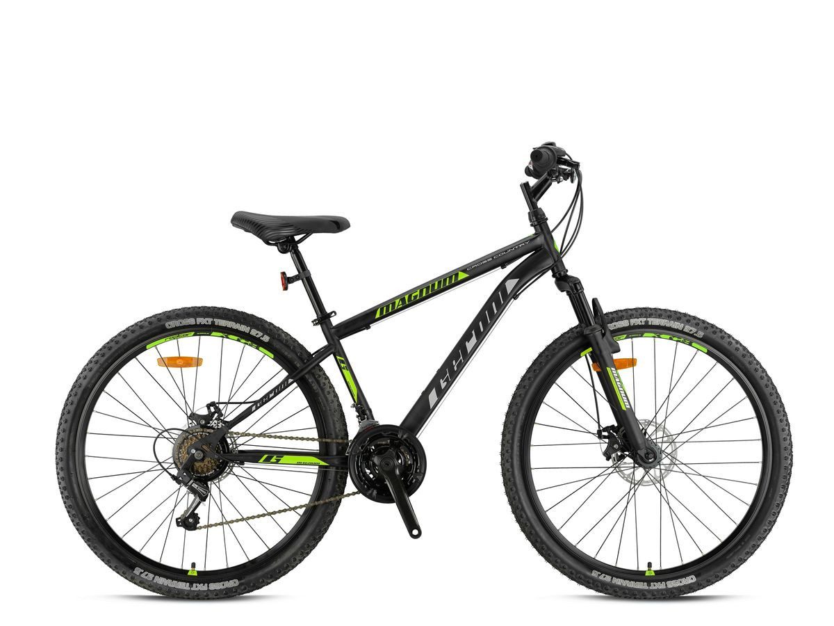 Mountainbike 24 Zoll Mountainbike Kinder MTB Fahrrad Rad Bike MAGNUM Grün GRN26-077