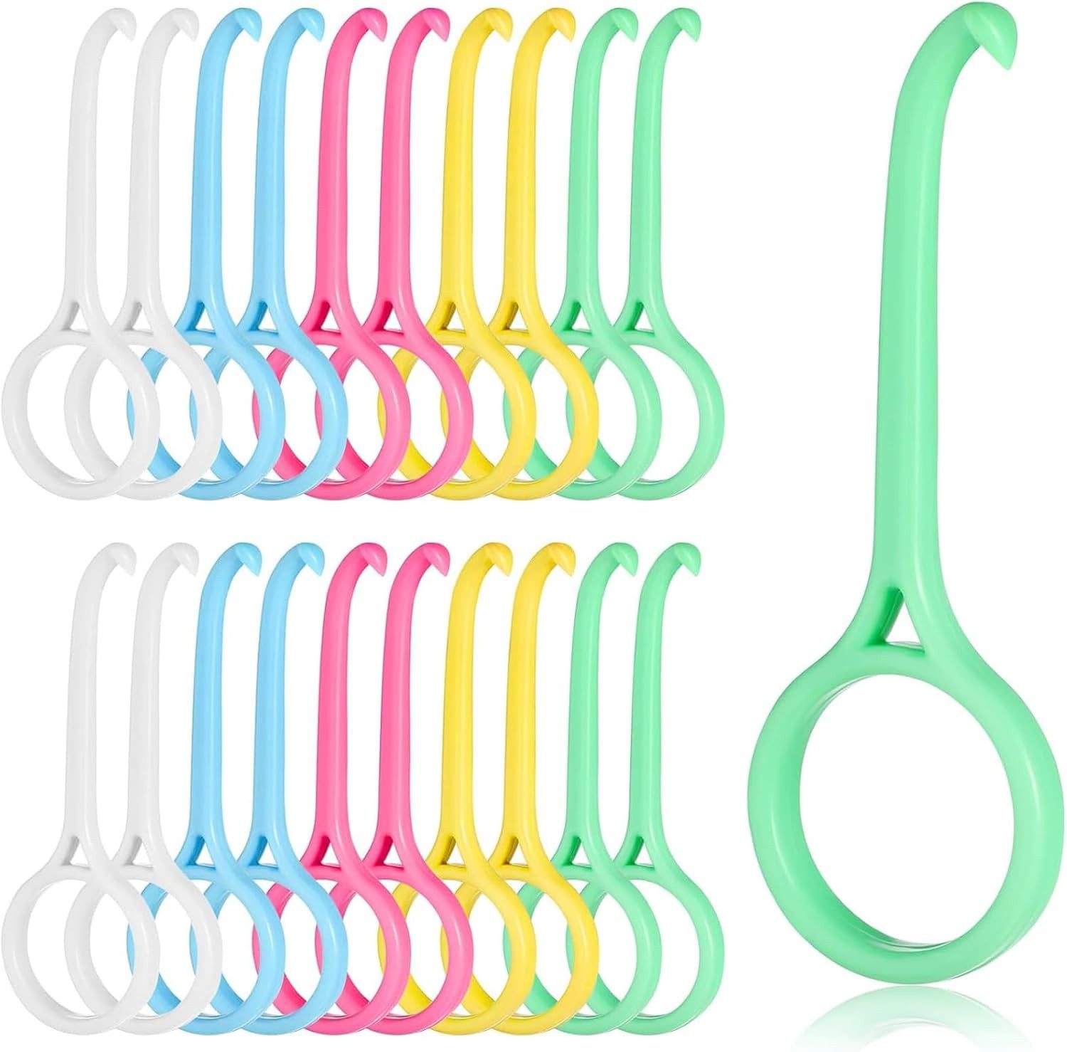 FELIXLEO Zahnpflege-Set ×20 Aligner Entfernungswerkzeug, unsichtbare Zahnspangen Mundpflege