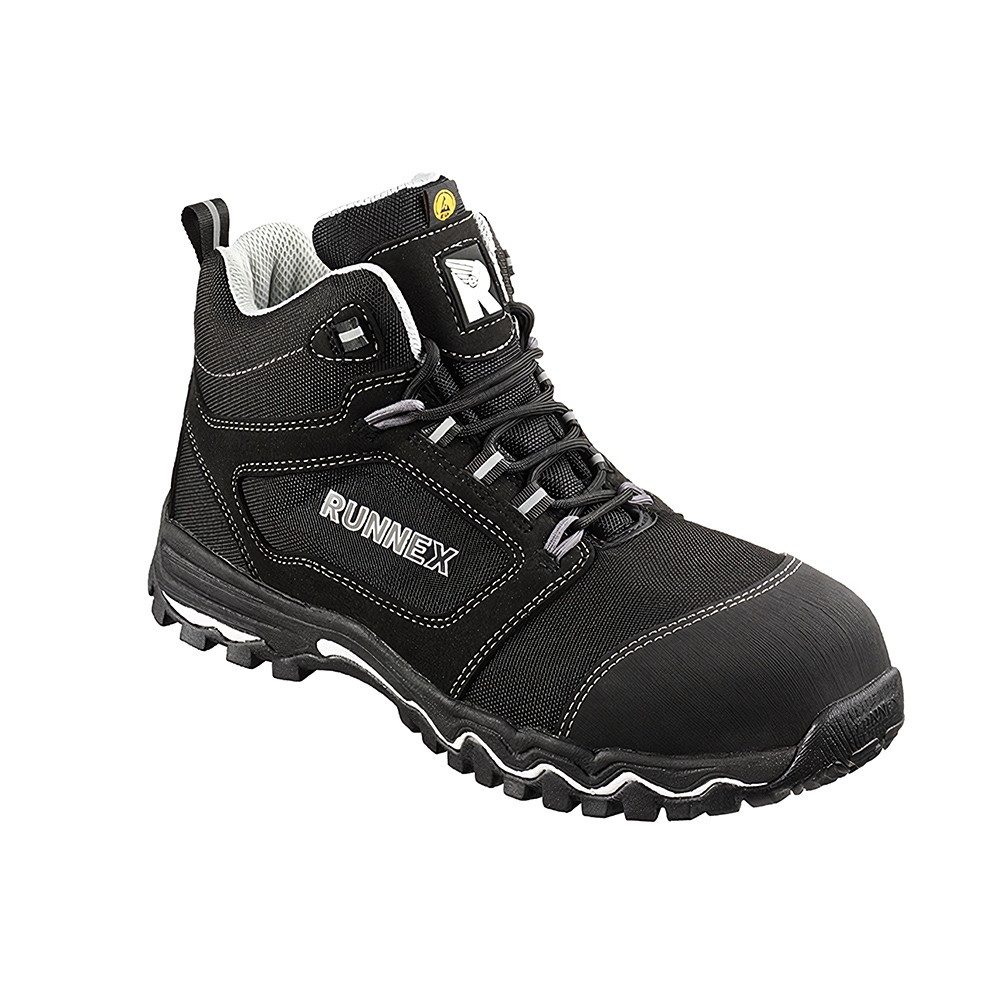 RUNNEX S3-Esd-Sicherheitsschnürstiefel Lightstar Sicherheitsschuh