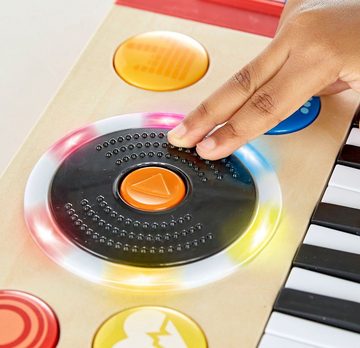 Hape Spielzeug-Musikinstrument DJ-Mischpult, mit Licht & Sound