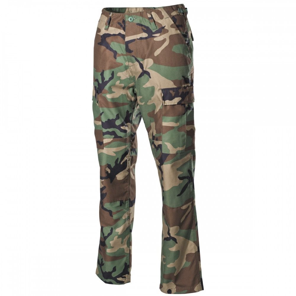 MFH Outdoorhose MFH US Kampfhose BDU mit doppelten Knien und Hintern.