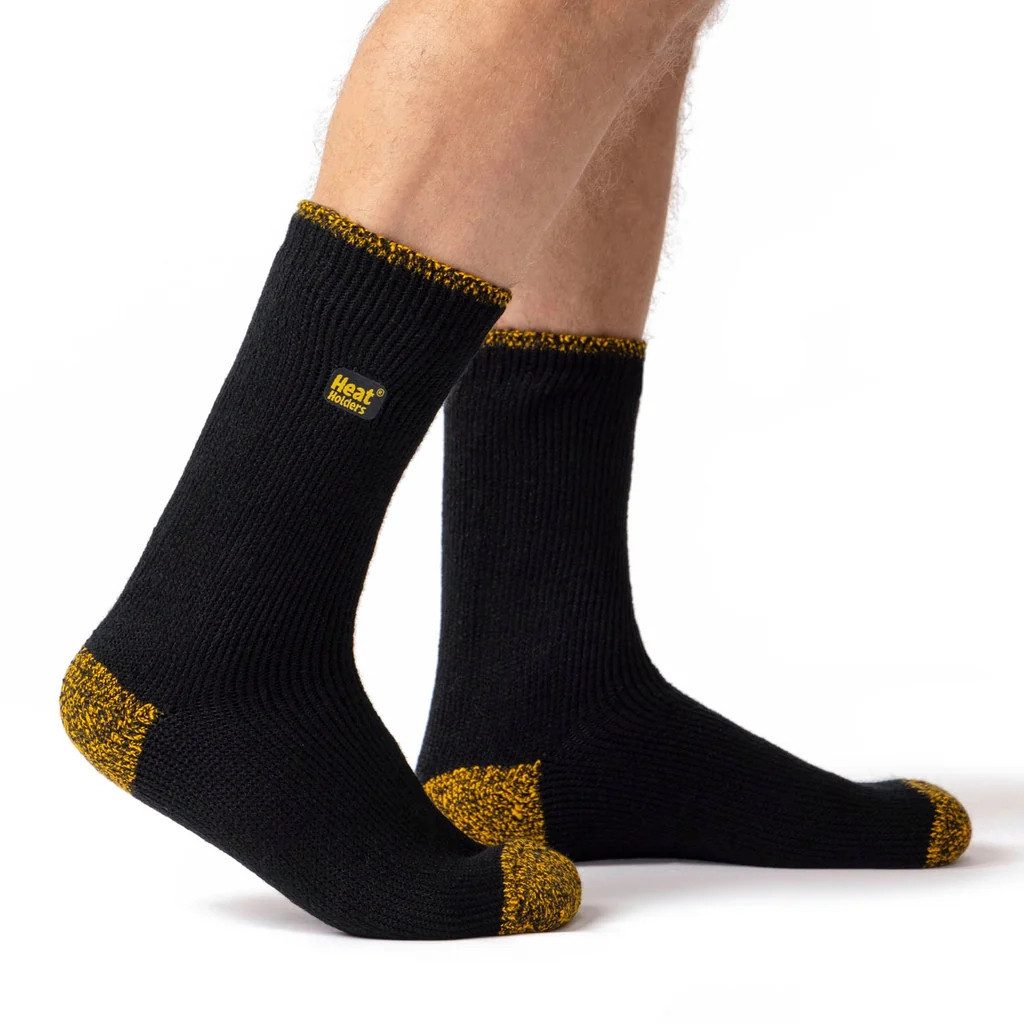 Heat Holders Thermosocken Herren Original Thermal Workforce Socken – Schwarz