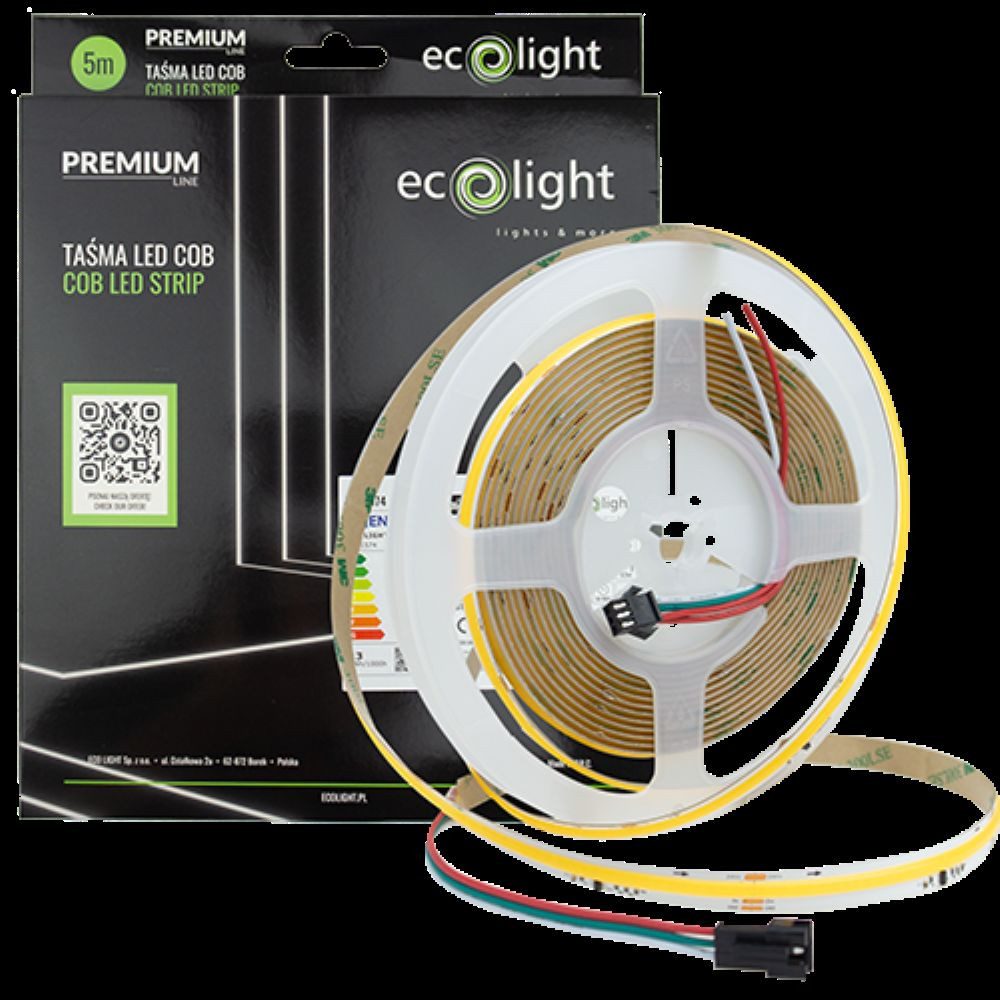 XENON LED Dekolicht 4923 LED IC-Digital COB Band 24 Volt 5m 720LEDs/m 6000K Kalt Weiß, Xenon / Mehrfarbig