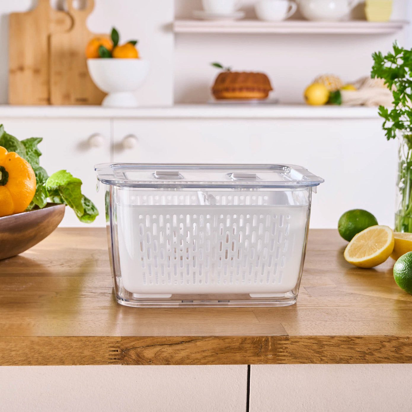 Karaca Vorratsdose Karaca Citrus Gemüse / Obst Lagerbehälter L