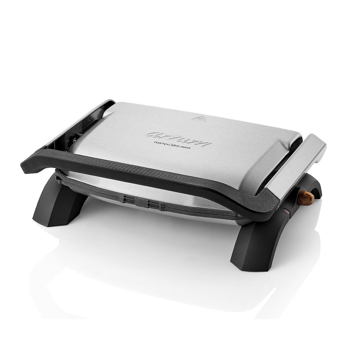 Arzum Sandwichmaker Tostçu Delux 1800W, Kontaktgrill Sandwichmaker Sandwich-Toaster, 1800,00 W