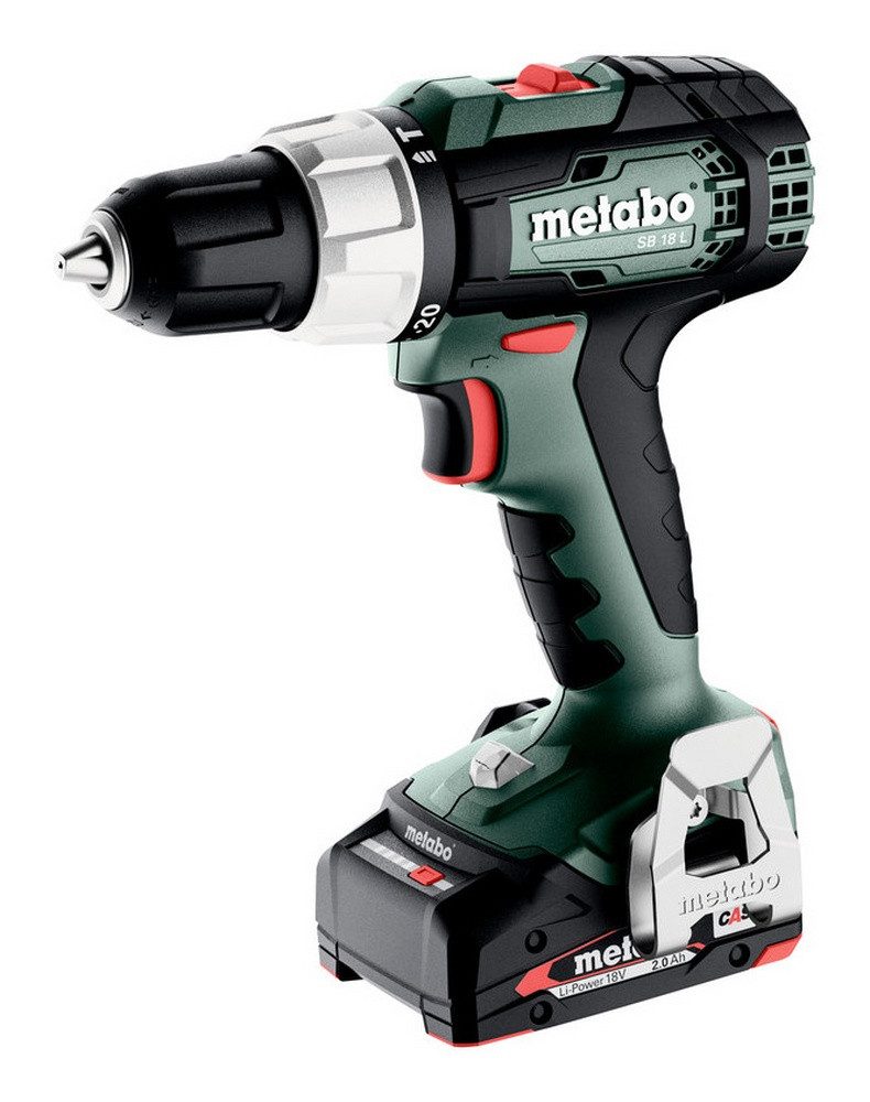 metabo Akku-Schlagbohrschrauber SB 18 L, 18 V, 2 x 2 Ah LiHD in metaBOX 145