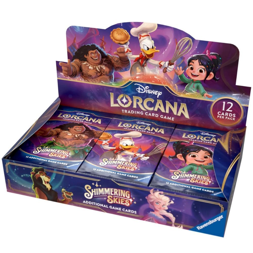Ravensburger Verlag GmbH Sammelkarte Lorcana Shimmering Skies Booster Display EN