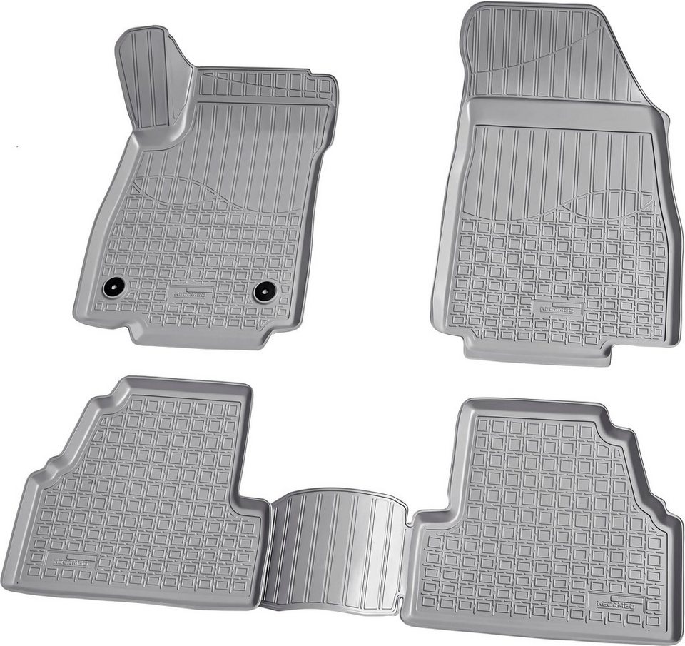 RECAMBO Passform-Fußmatten CustomComforts (4 St), für Chevrolet Trax, ab  2013, perfekte Passform, Hohe Gummiqualität (TPE Material) – längere  Lebensdauer der Automatten