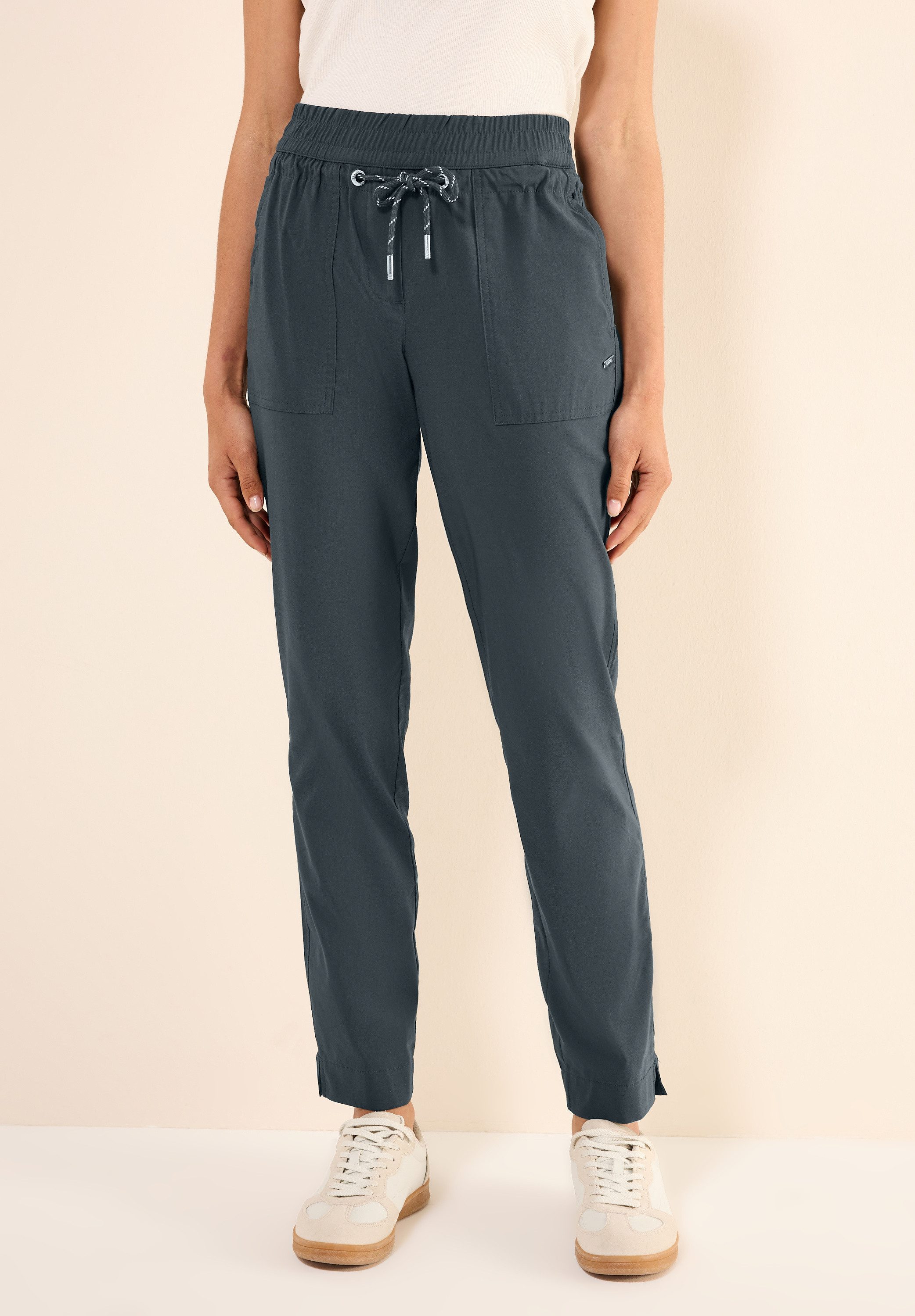 Cecil Stoffhose, Middle Waist günstig online kaufen
