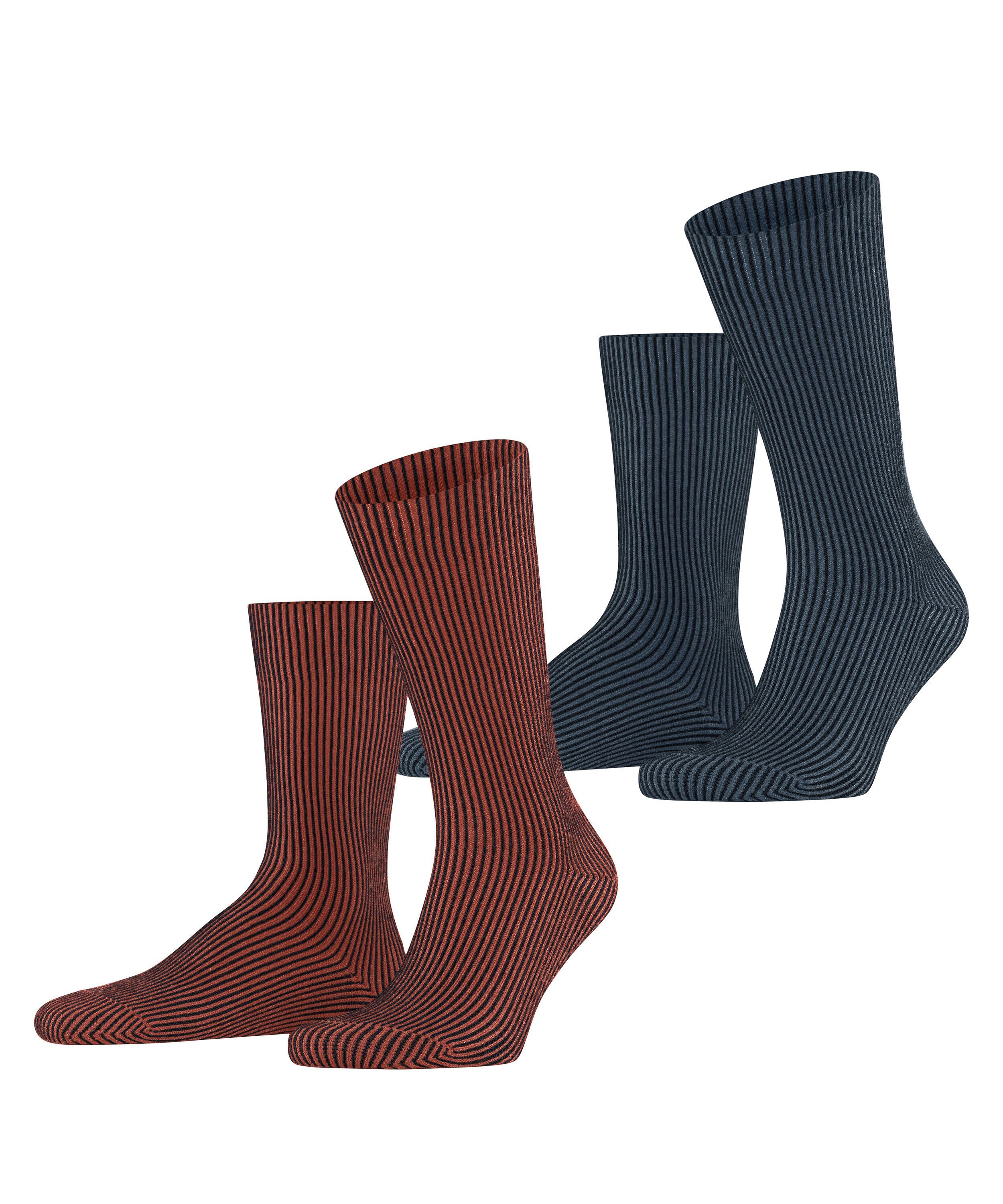 Esprit Socken Stripe 2-Pack (0020) sortiment Vertical (2-Paar)