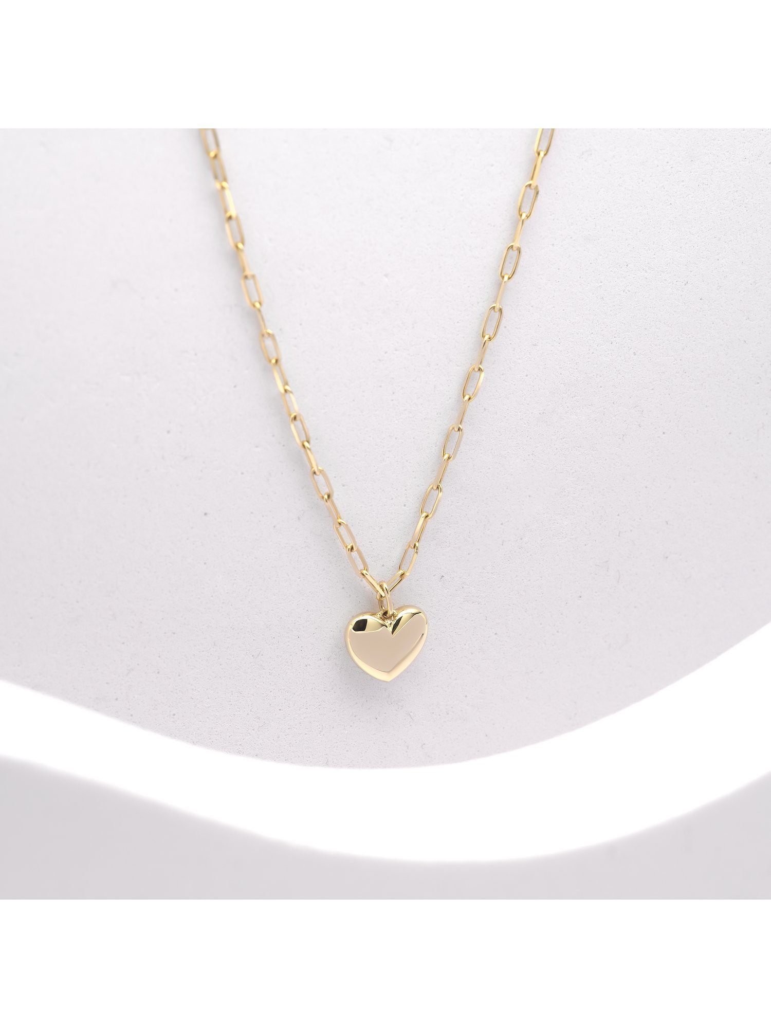 CHRIST Goldkette CHRIST Damen-Kette 585er Gelbgold Herz