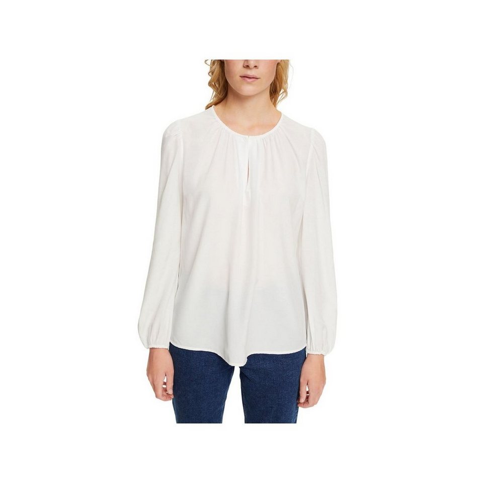 Esprit Blusenshirt offwhite (1-tlg), Modisch und modern