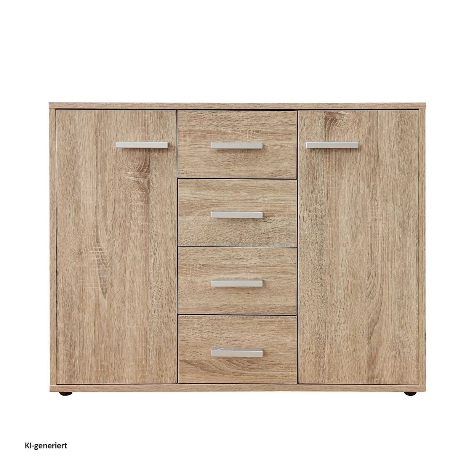HTI-Line Kommode Kommode Nina mit 4 Schubladen (Stück, 1 St., 1 Kommode), Anrichte Sideboard Schrank