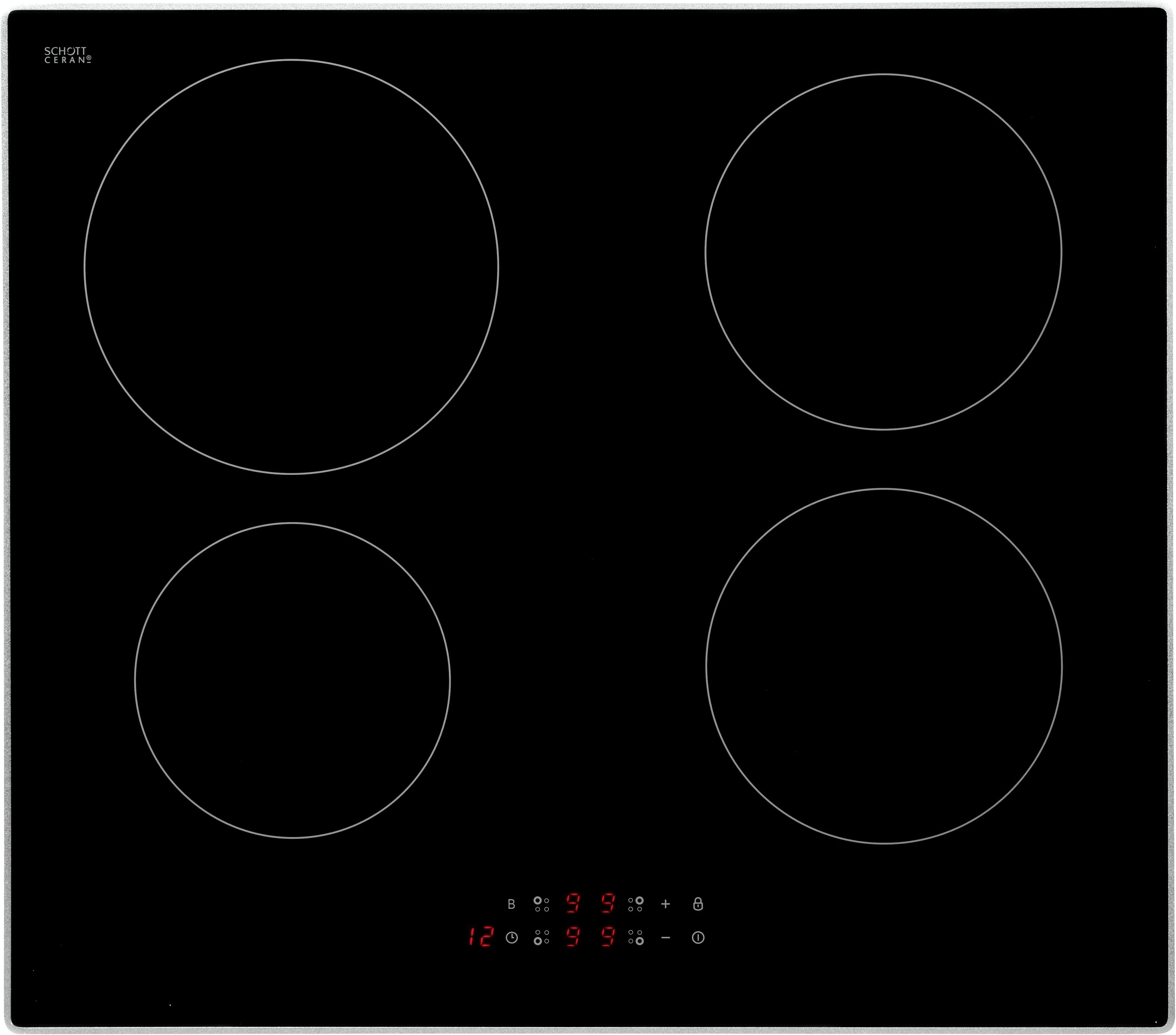 Hanseatic Induktions-Kochfeld von SCHOTT CERAN® HHI64BAF, Das Wasser sehr schnell zum Kochen bringen, dank Induktion