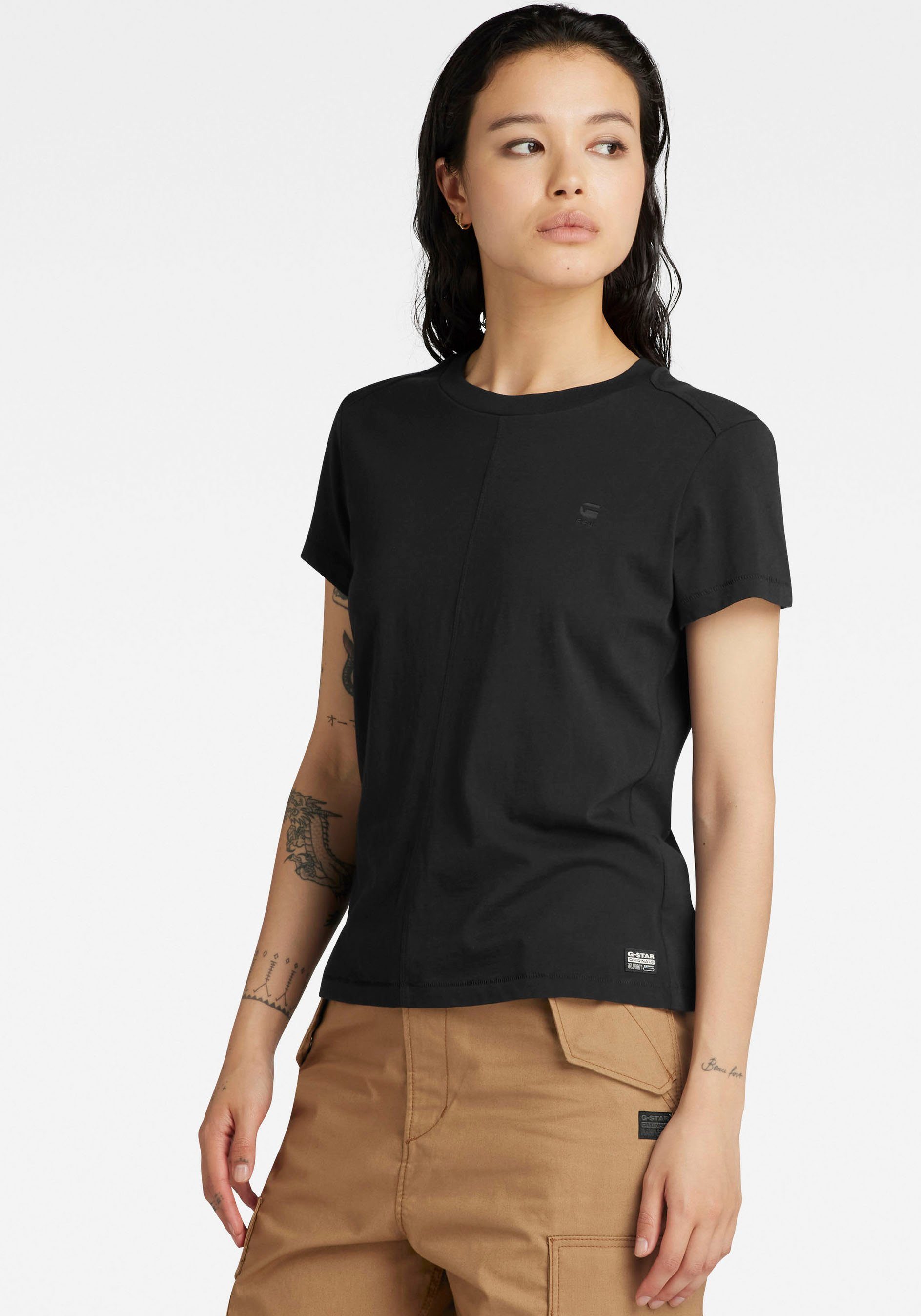 G-STAR T-Shirt Front Seam günstig online kaufen
