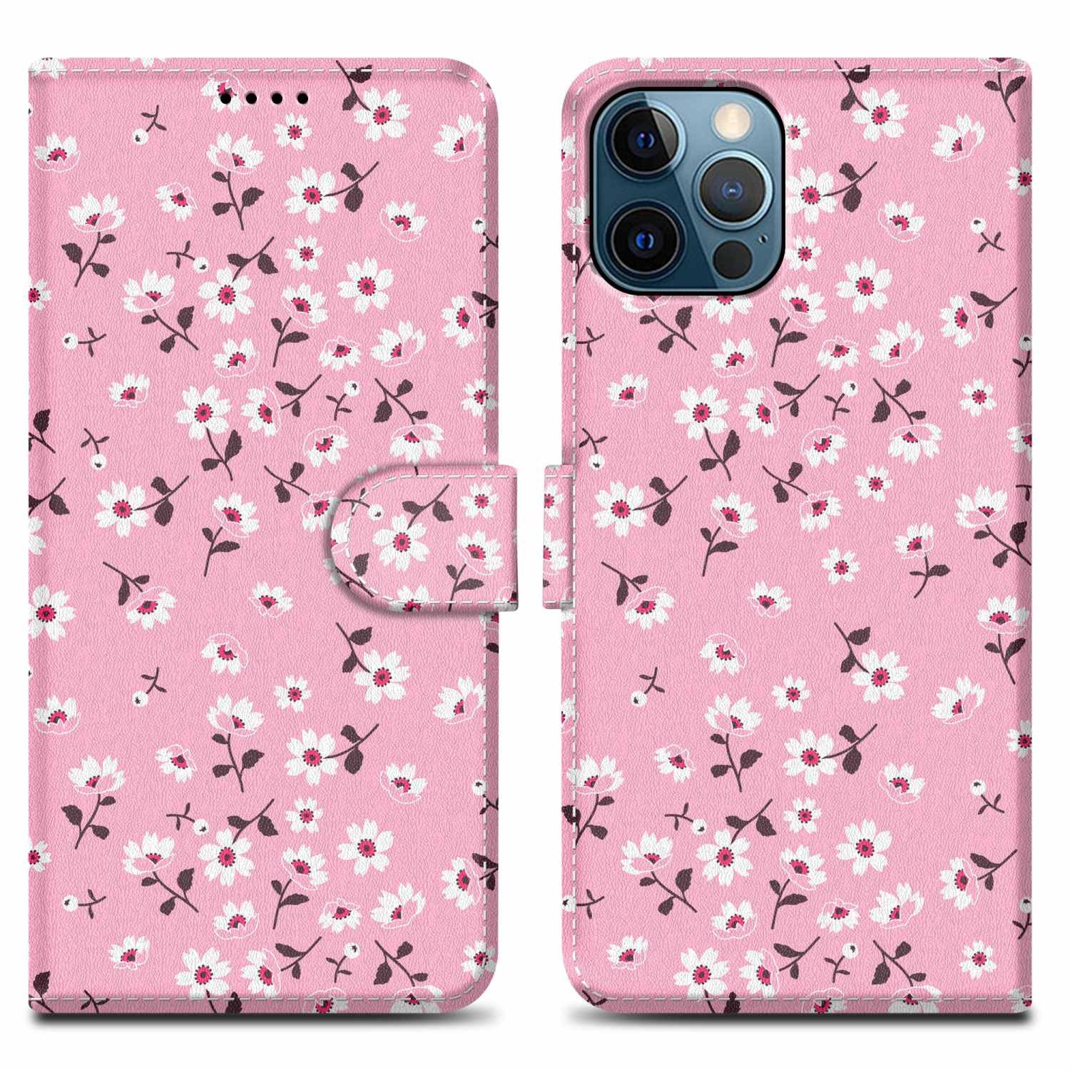 Cadorabo Handyhülle für iPhone 13 PRO MAX Hülle Apple iPhone 13 PRO MAX, Handy Schutzhülle - Hülle, Standfunktion, Kartenfach, Magnetverschluss
