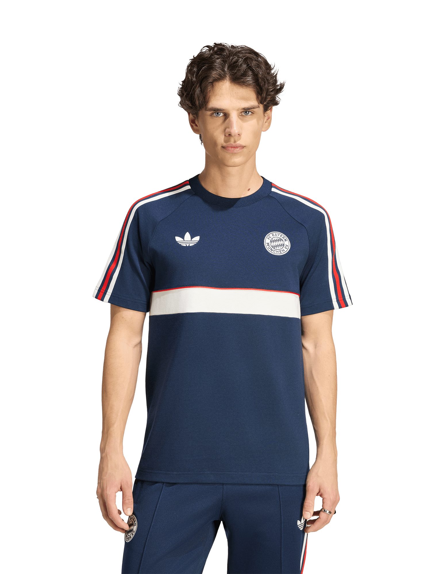 adidas Performance T-Shirt FC Bayern München, T-Shirt Away, Herren, Navy