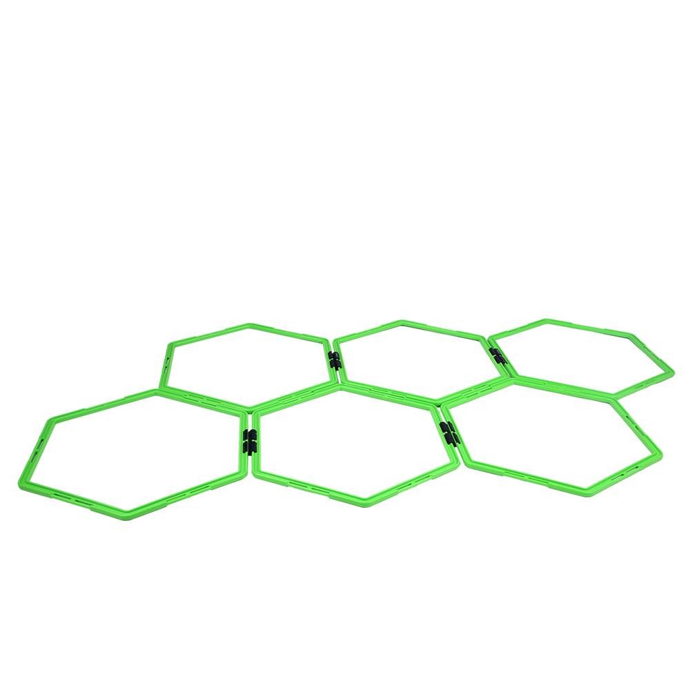 HMS Koordinations-Trainingssystem Koordinationsringe Agility Ringe Trainingsringe Schnelligkeitstraining, Flexible Kombination für vielseitige Trainingsmöglichkeiten