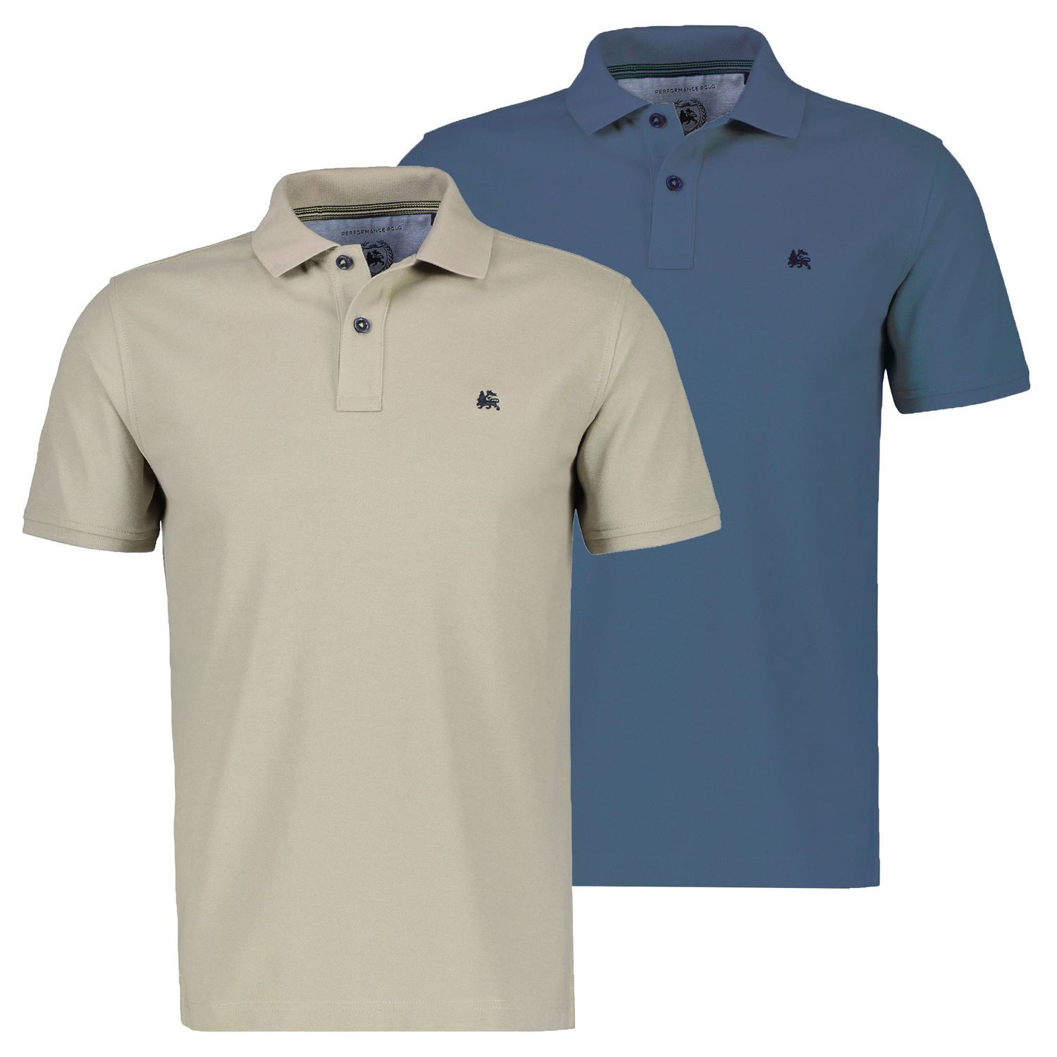 LERROS Poloshirt Basic in *Cool & Dry* Piquéqualität - 2er SPARPACK günstig online kaufen