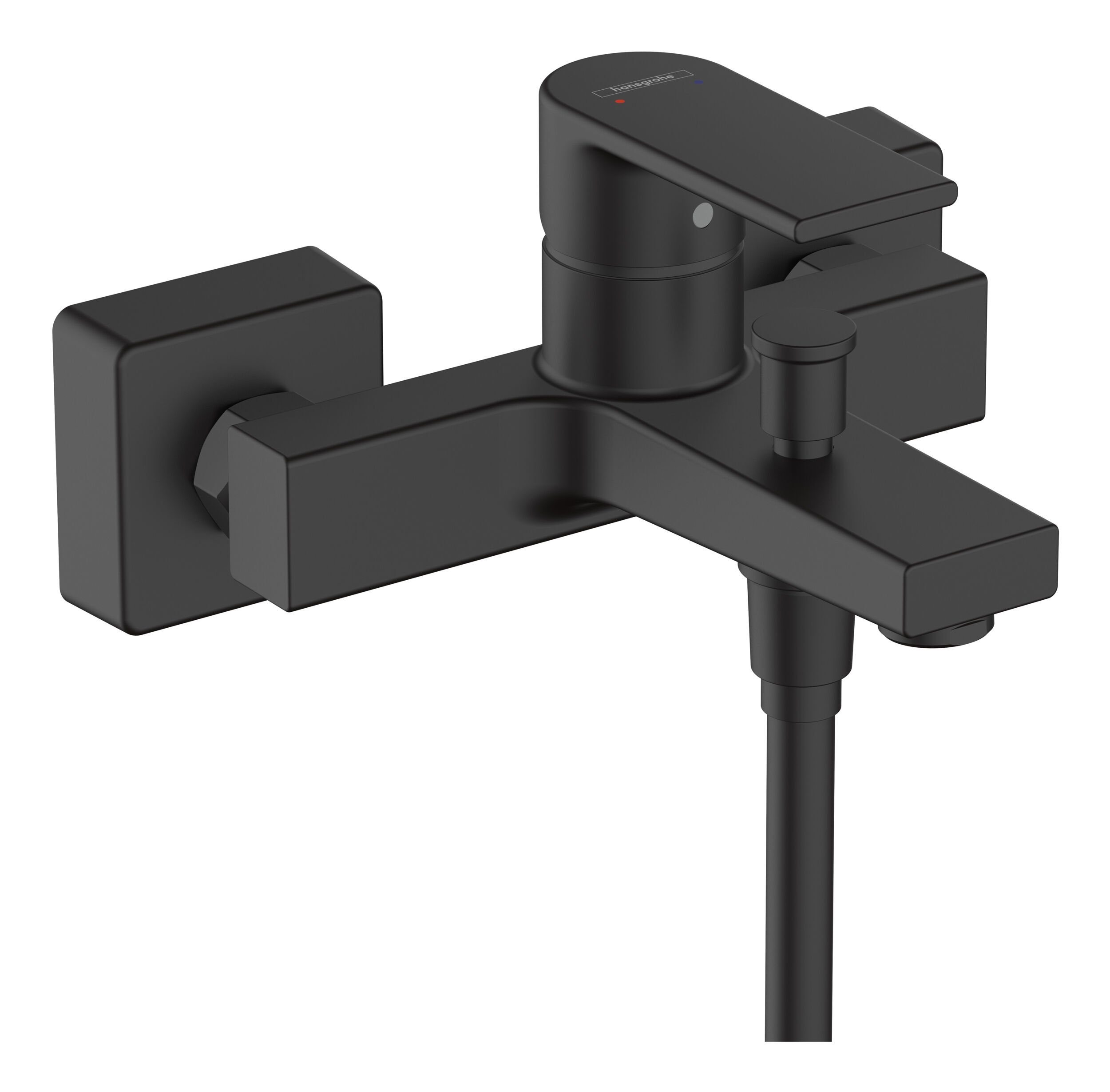 hansgrohe Wannenarmatur Vernis Shape Wannenmischer Aufputz