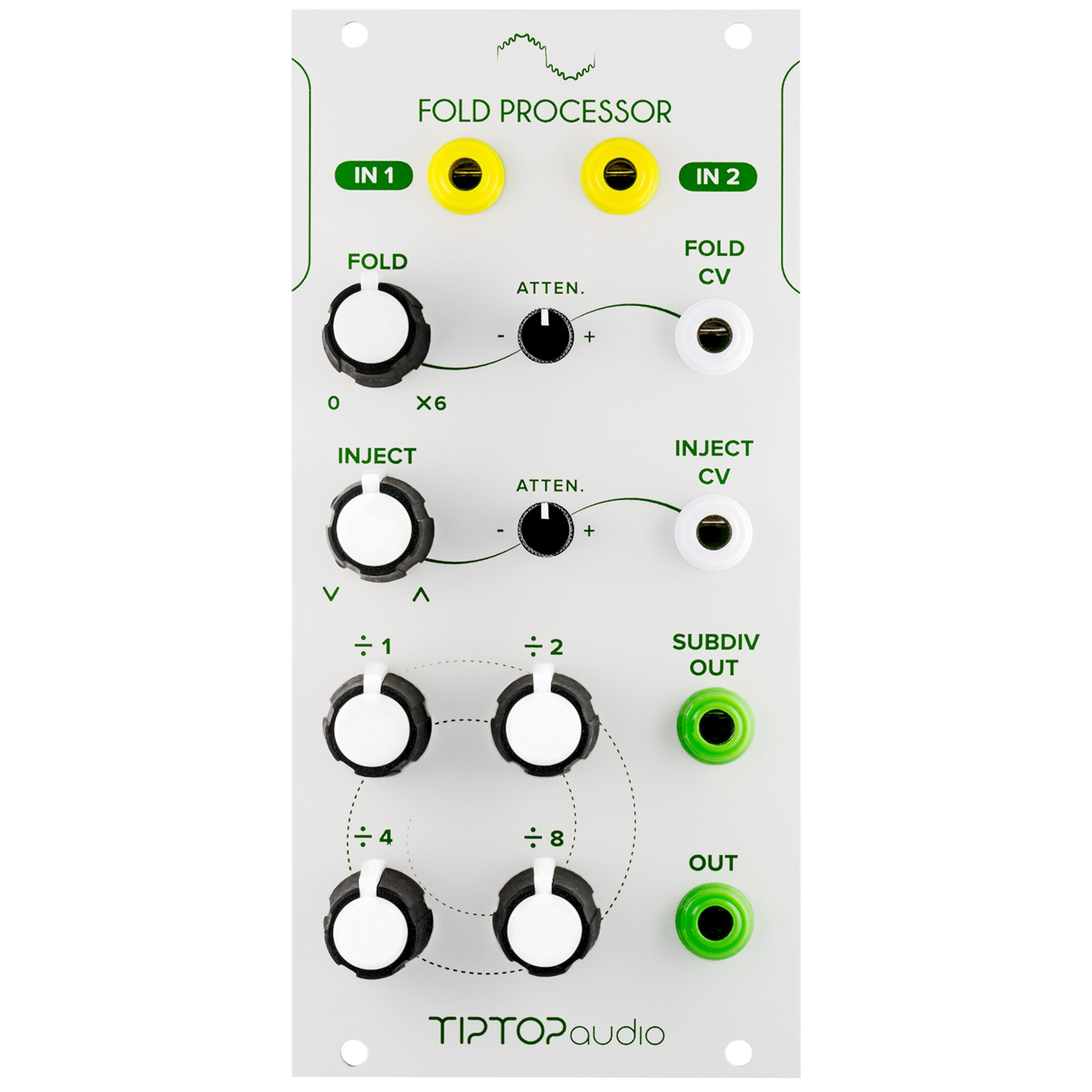 Tiptop Audio Synthesizer, Fold Processor Waveshaper Modular Synthesizer