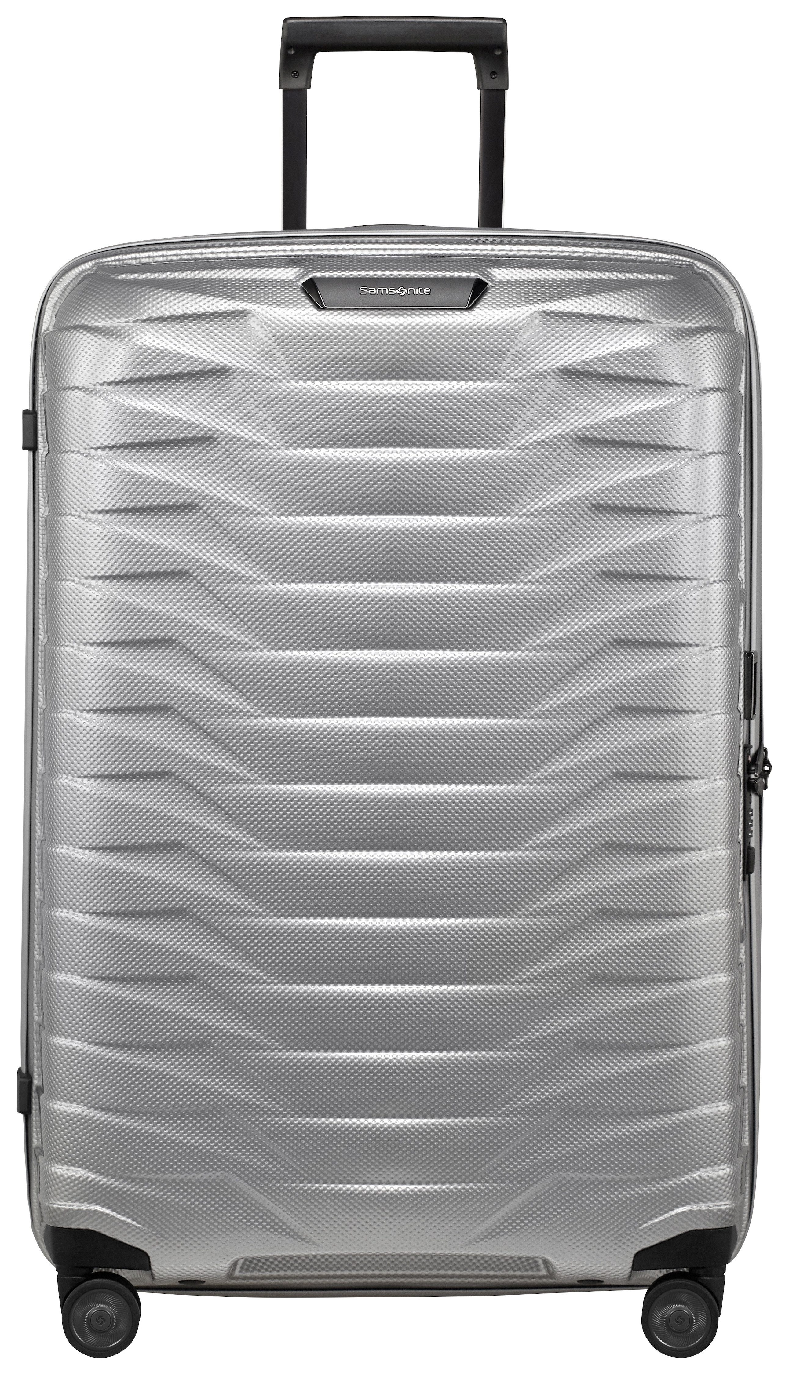 Samsonite Hartschalen-Trolley PROXIS, verschiedene Größen und Farben, 4 Rollen, arretierbares und versenkbares Druckknopf-Trolleysystem