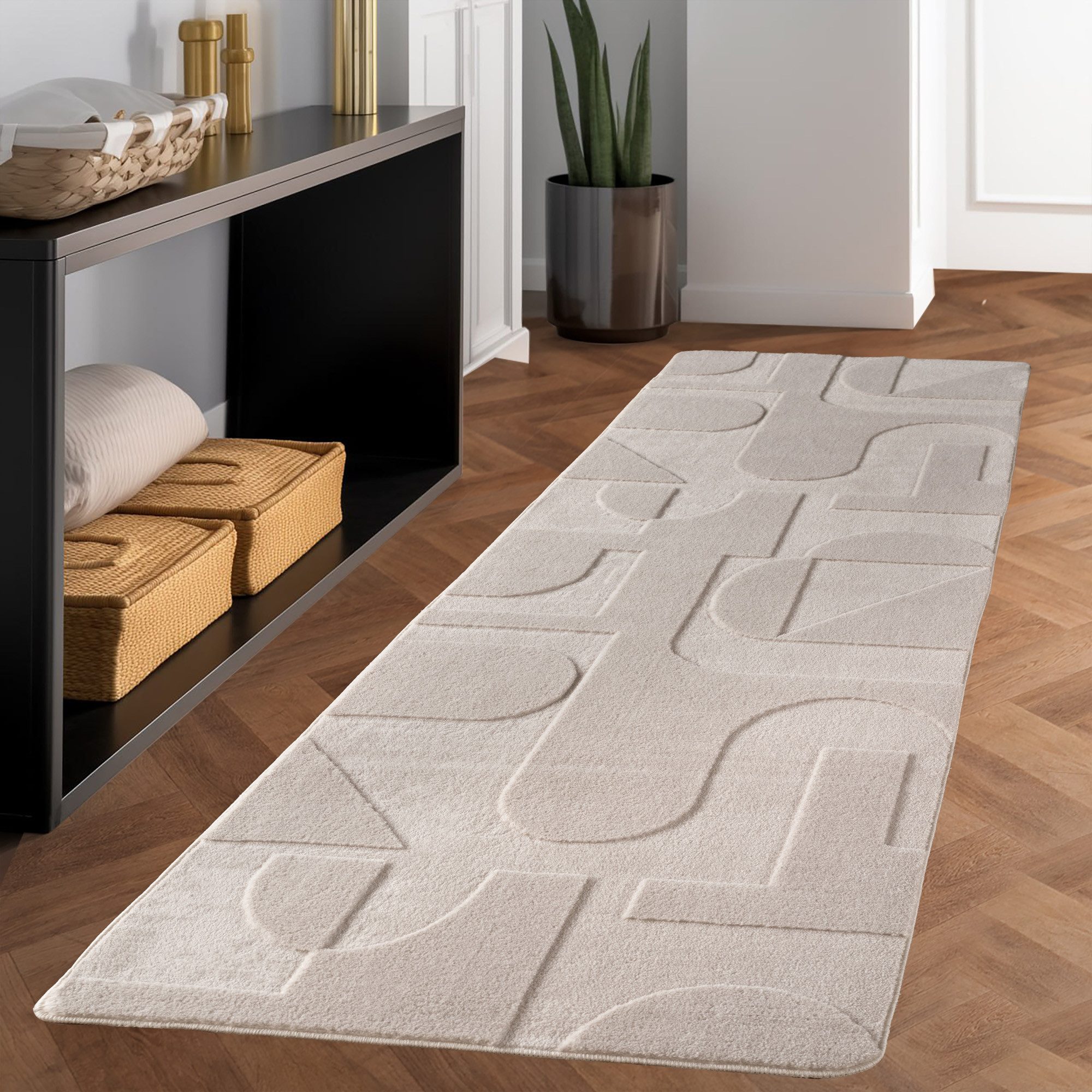 Designteppich Unicolor - Einfarbig