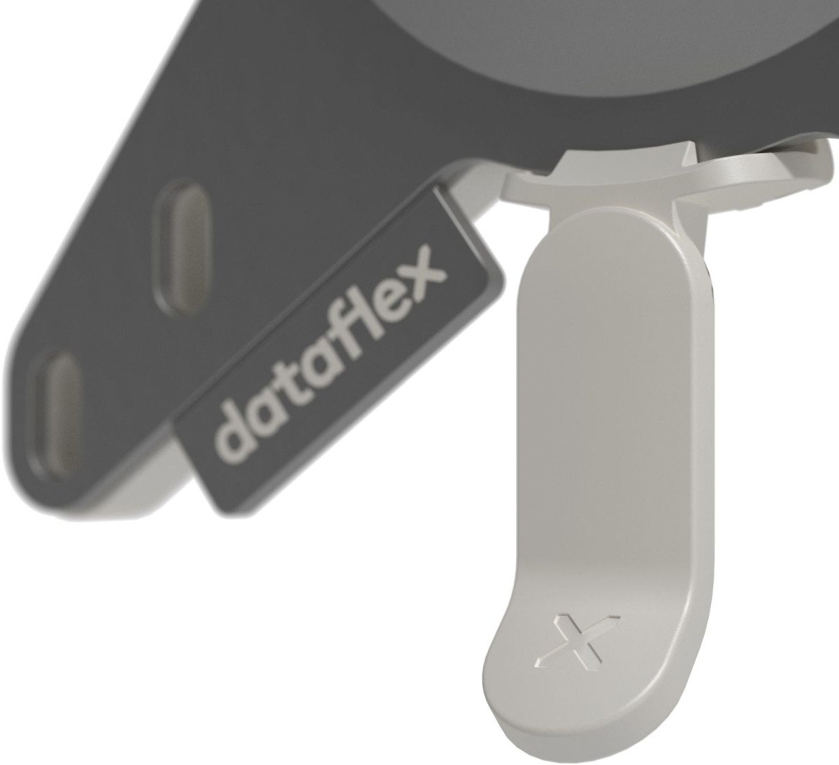 Dataflex Monitor-Halterung Schnellverschlussbefestigung Viewmate Option 990 weiß