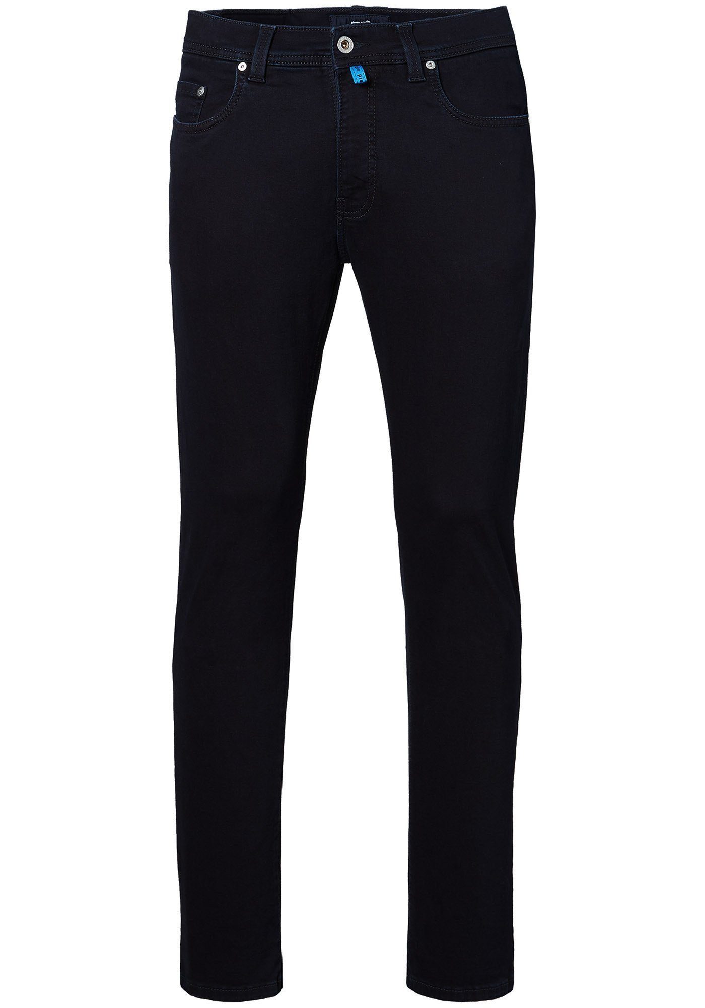 Lyon und bequem Used 5-Pocket-Jeans Futureflex Pierre Tapered Blue/Black Denim, Cardin elastisch