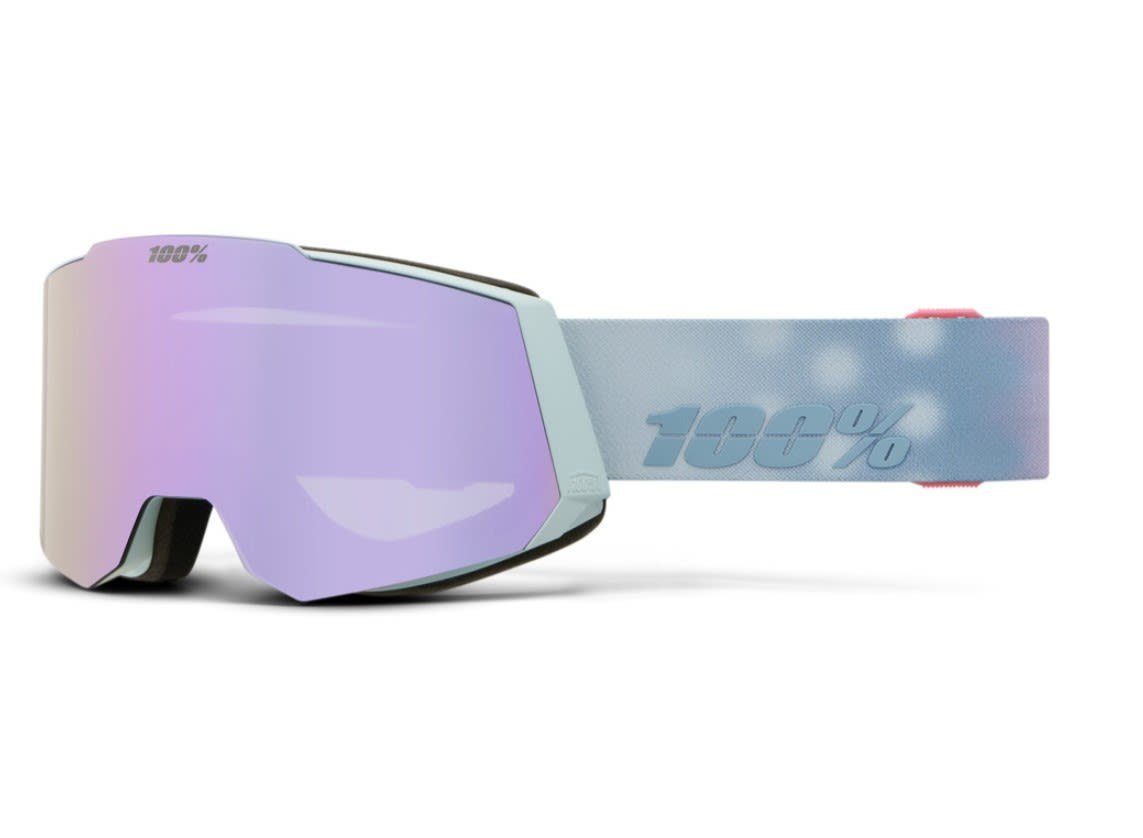 100% Skibrille Greyhammer ML Hiper Accessoires HiPER Snowcraft Lavender 100% Mirror