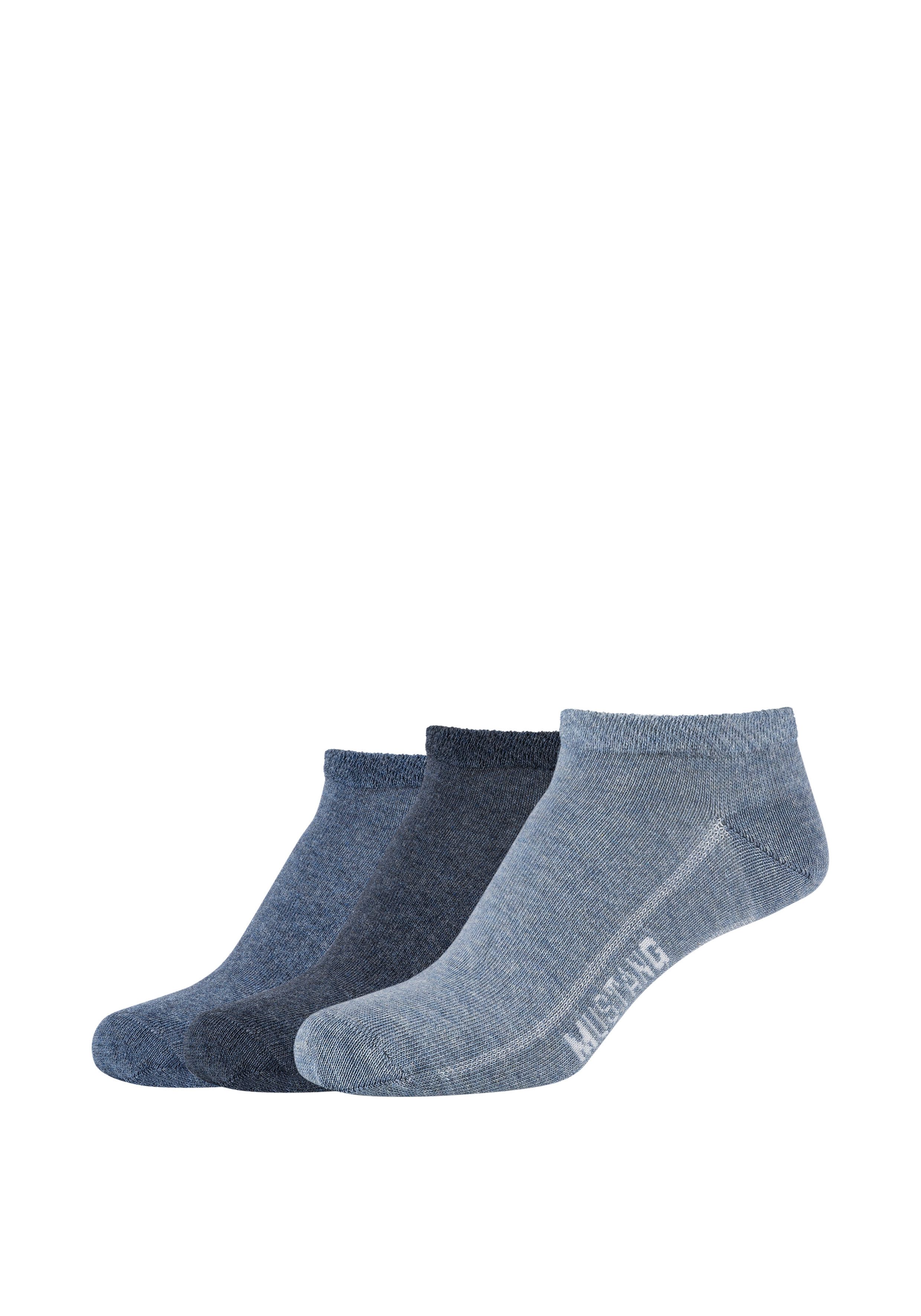 MUSTANG Kurzsocken casual (6-Paar) mit elastischem Komfortbund