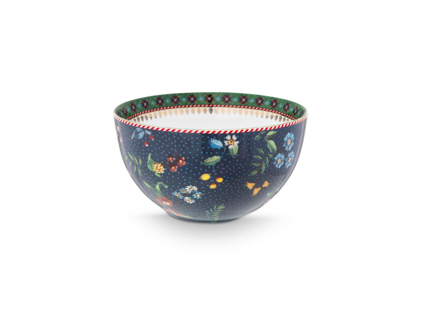 PiP Studio Schale Berry Blues Bowl blau 15cm, Porzellan, (Bowls)